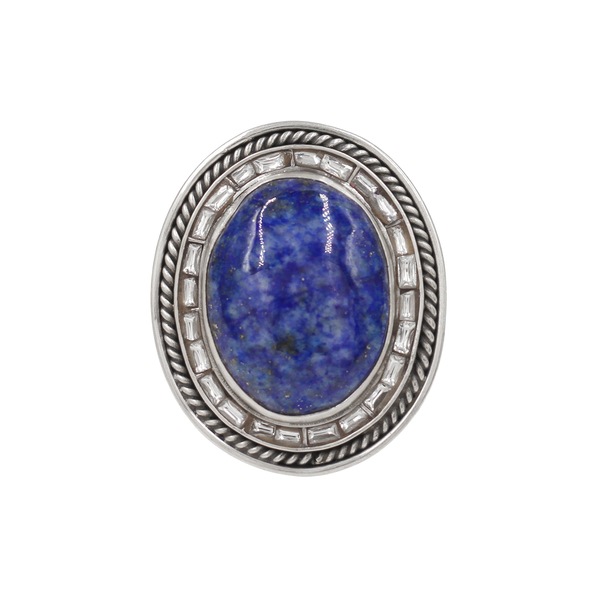 Sangeeta Boochra Classic Lapis Statement Ring