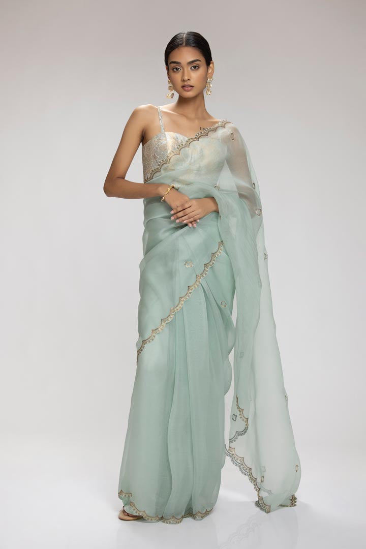 Olivine Saree