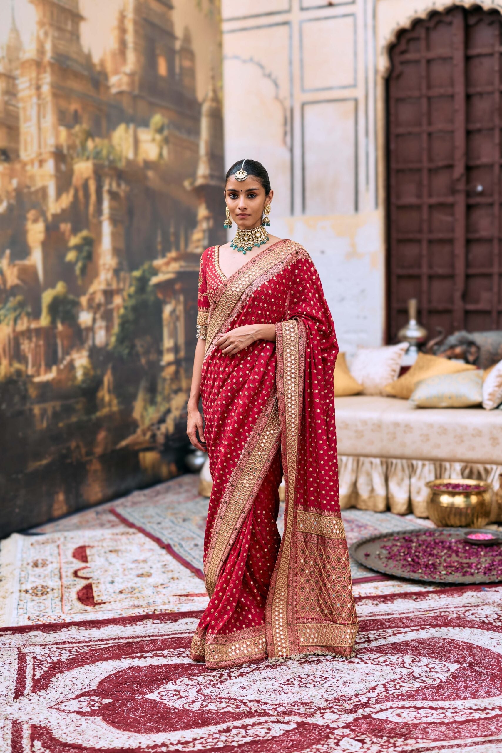 Kumkum Saree Set