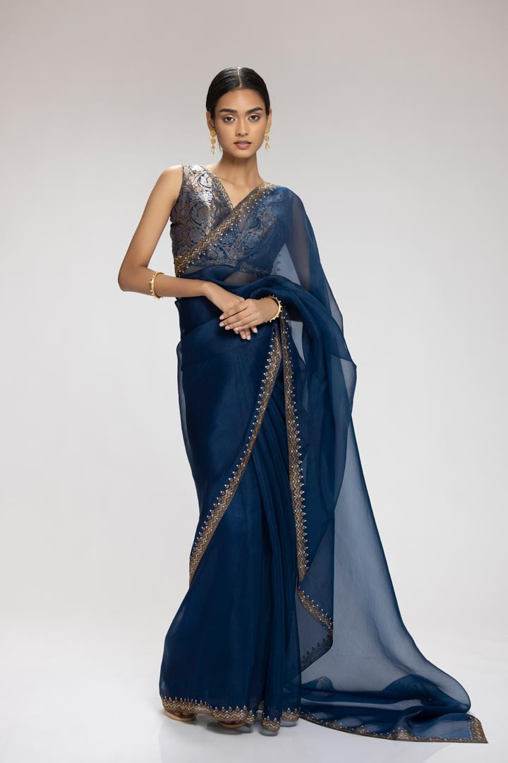 Lapis Saree