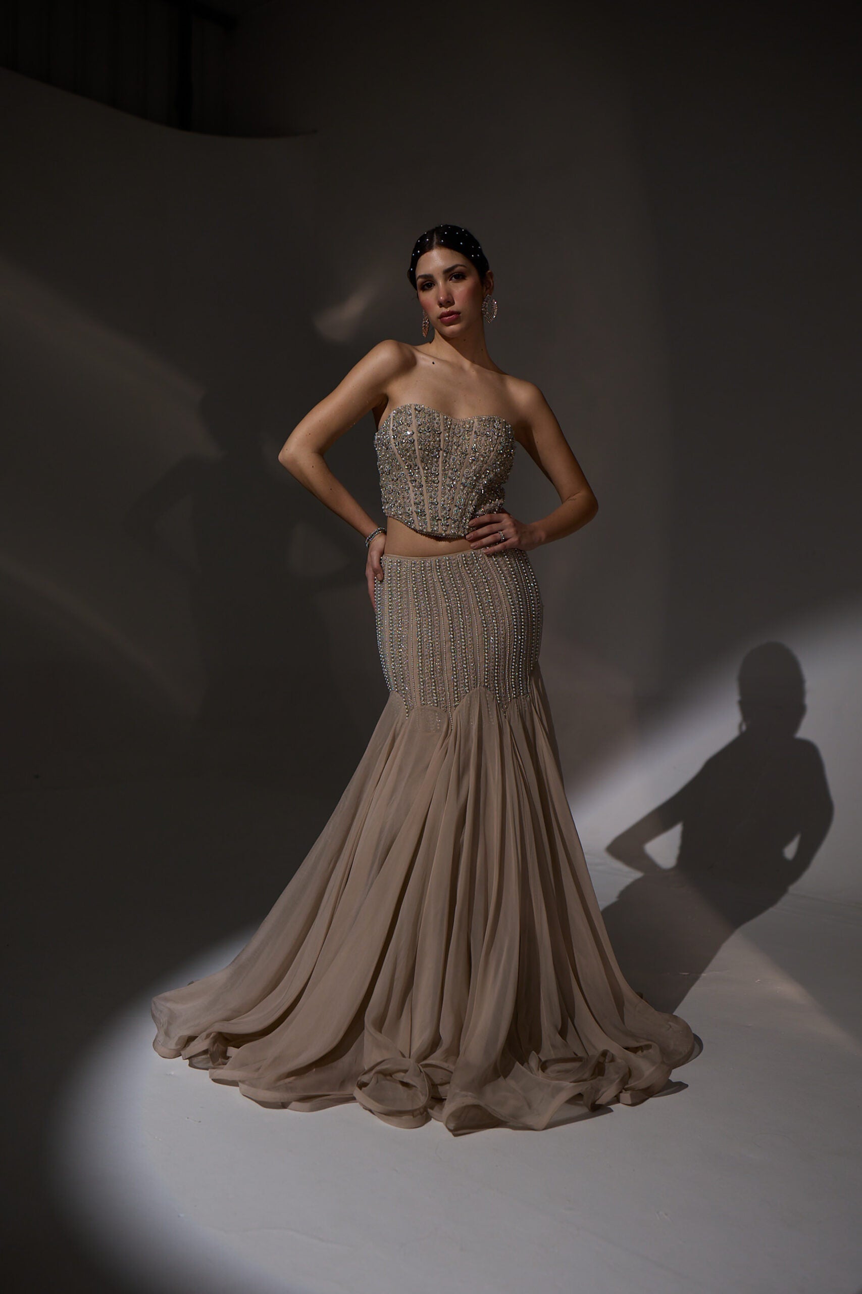 Fiona Corset-lehengas set
