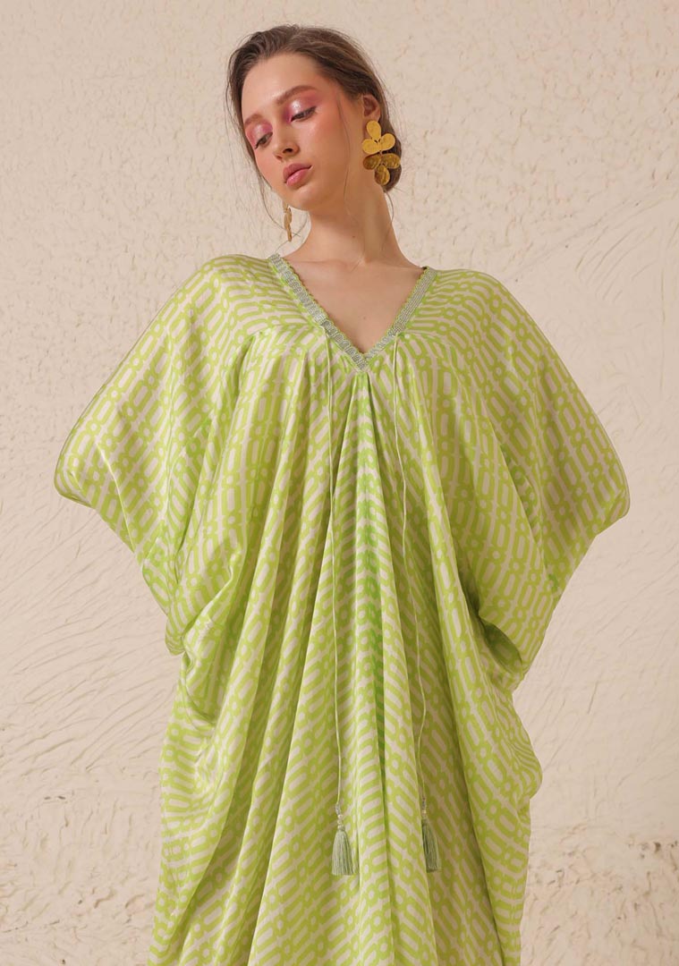 Lush Green Kaftan