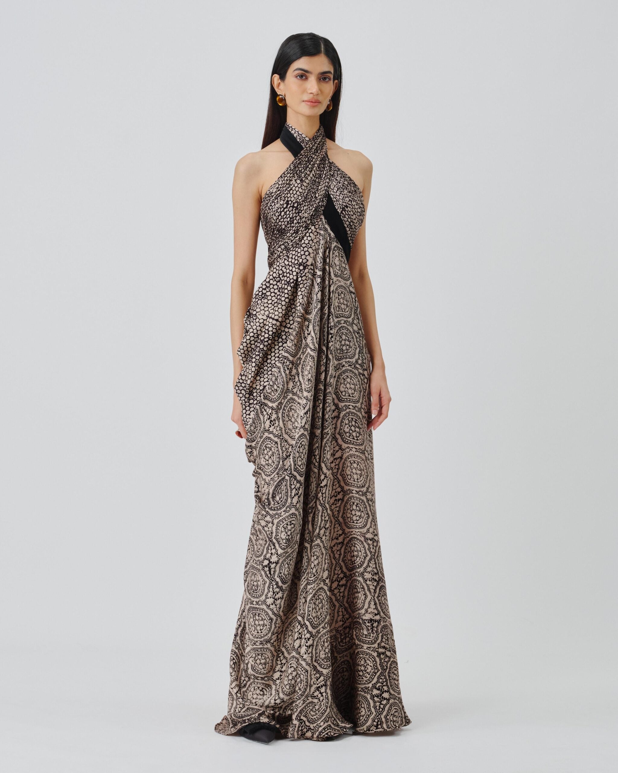 Aveline Halter Gown
