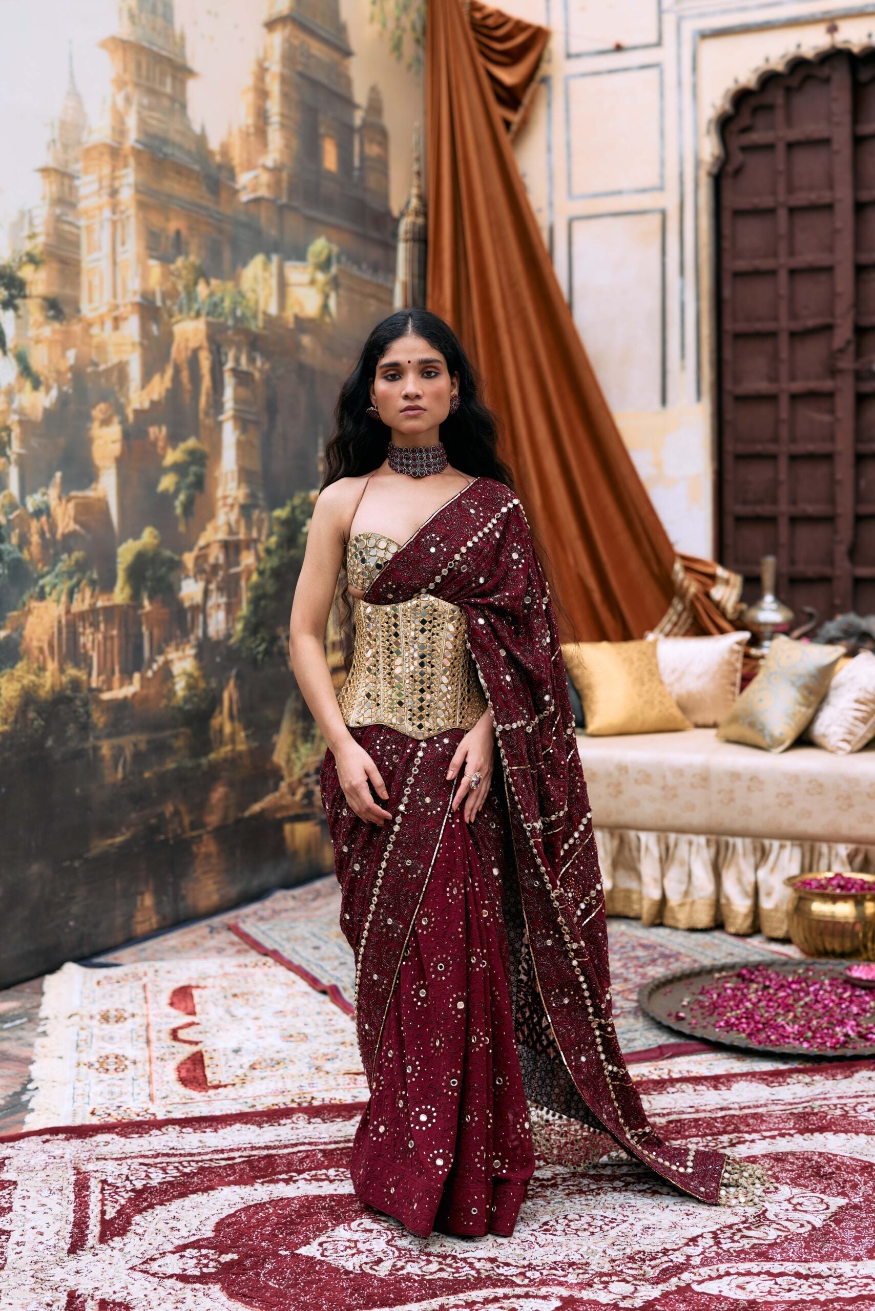 Mekhala Saree Set