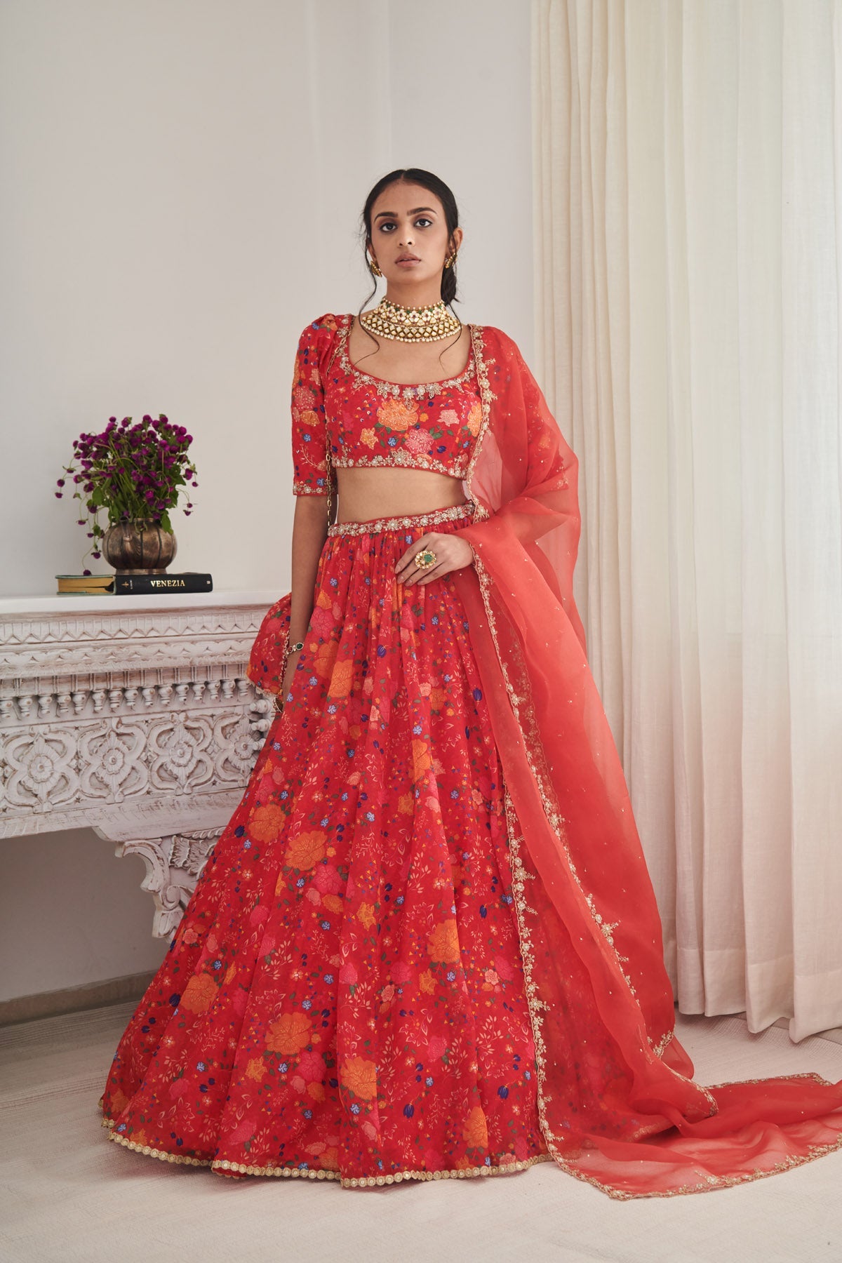 Kesar Lehnga Set