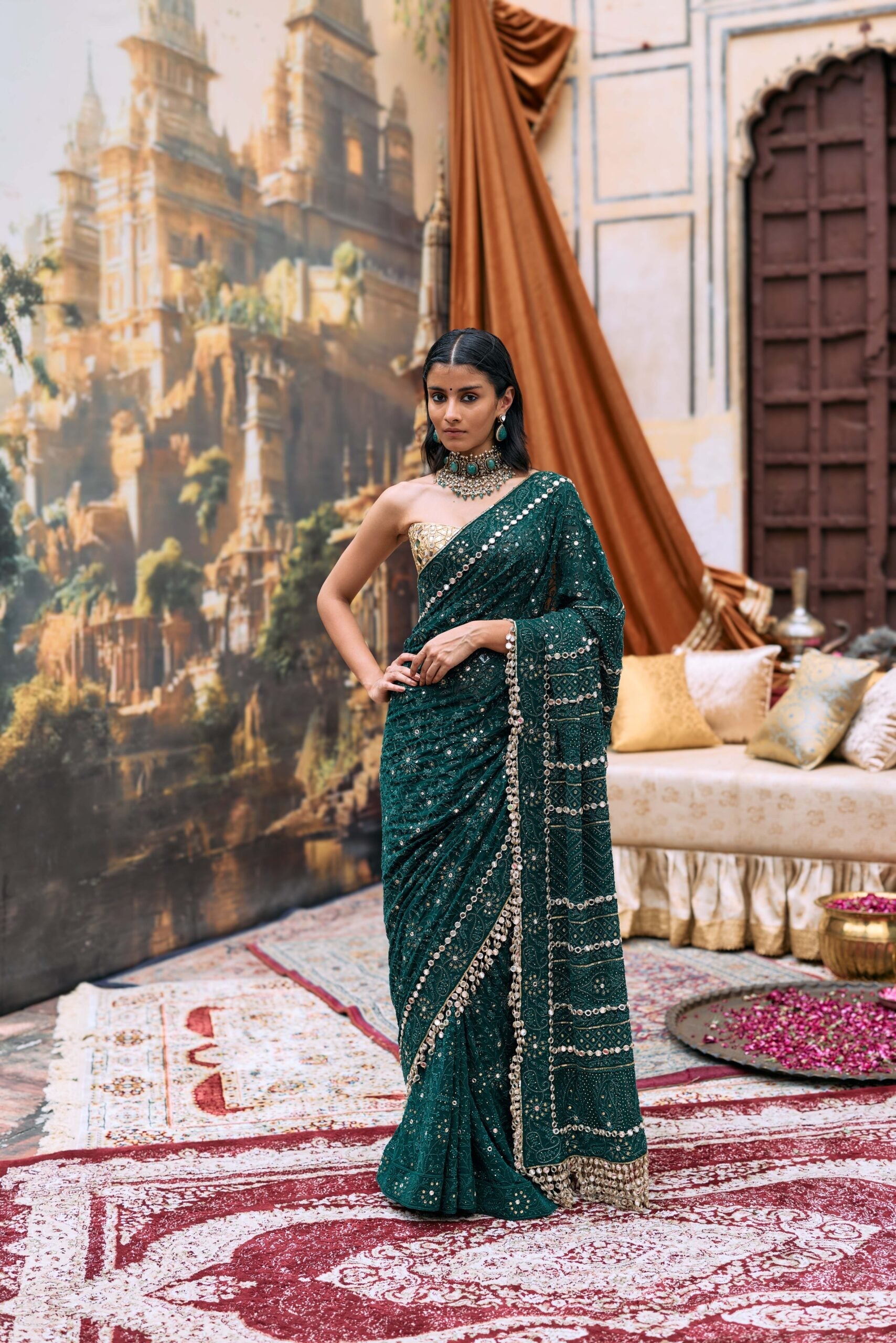 Vanamala Saree Set