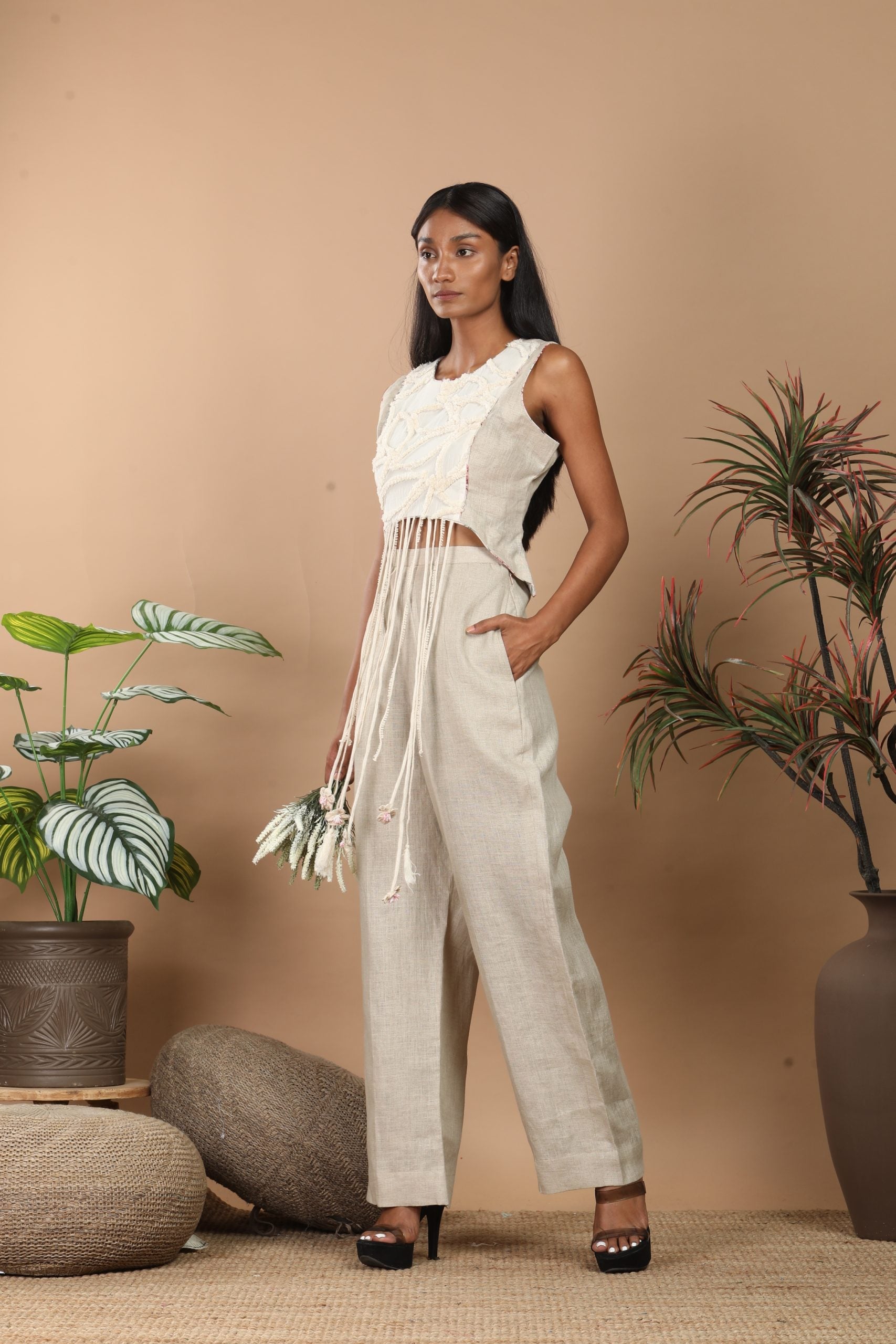 Abstract fringes coord set