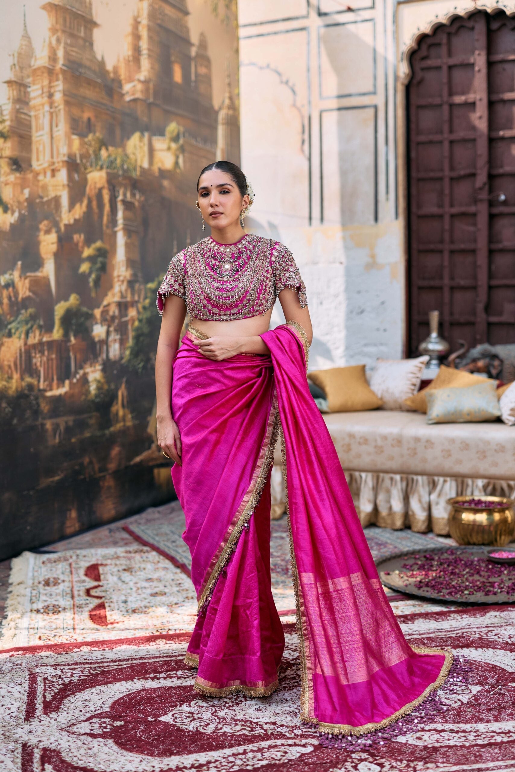 Manimaya Saree Set