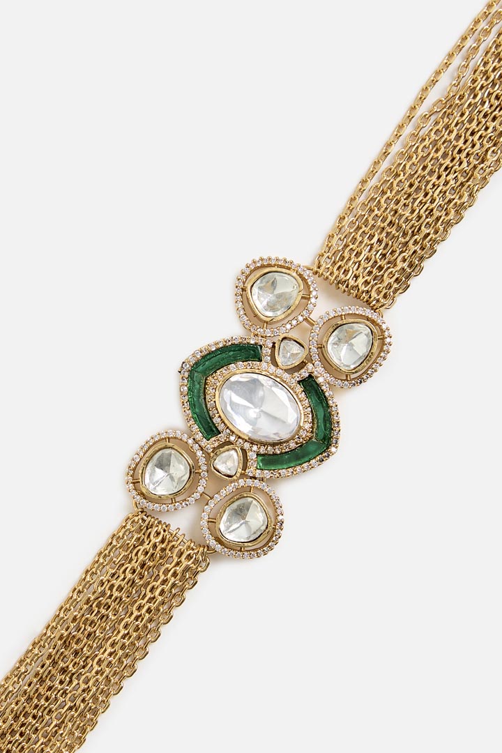 Classic Kundan Choker Necklace Set