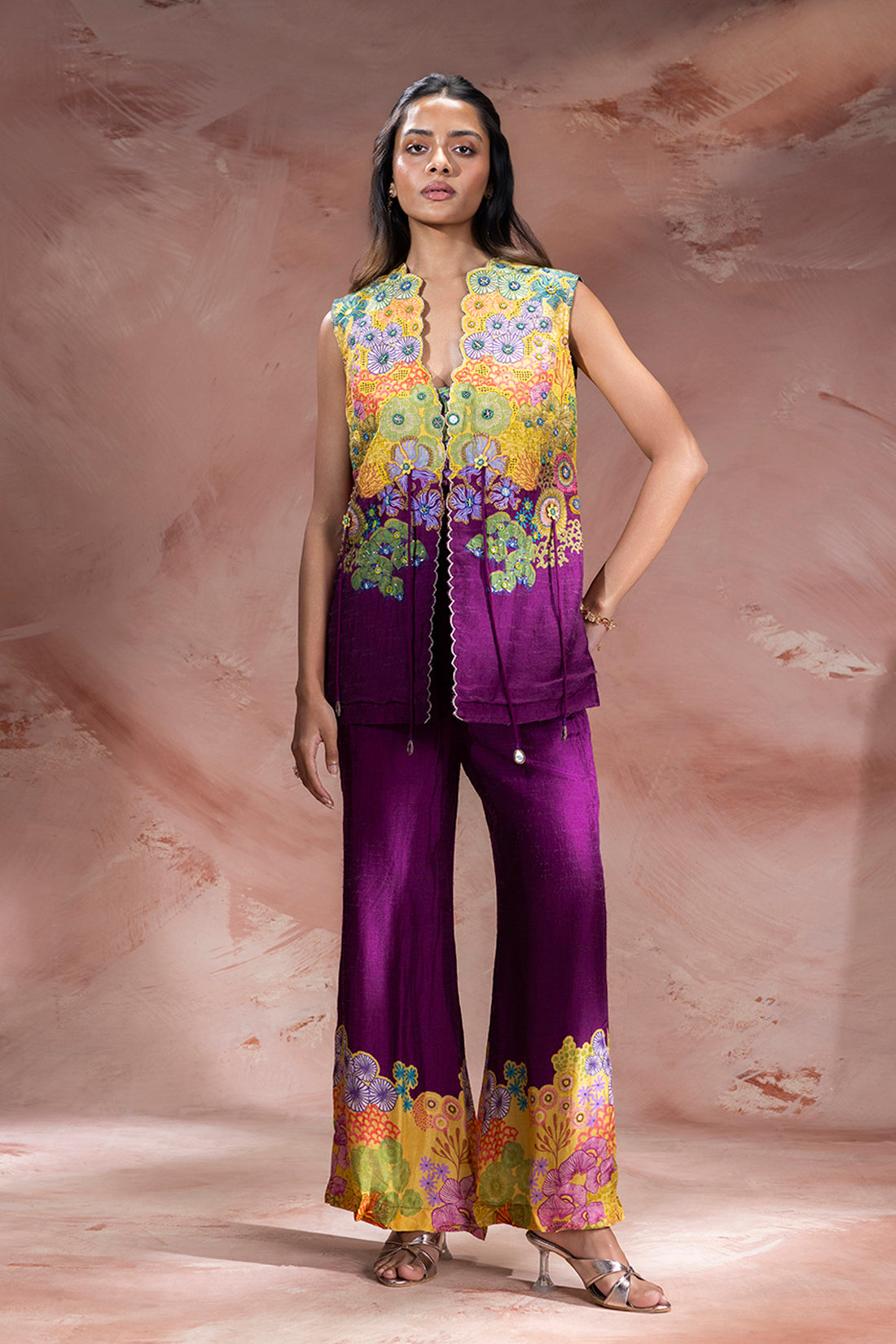 Purple Kaia co-ord set women