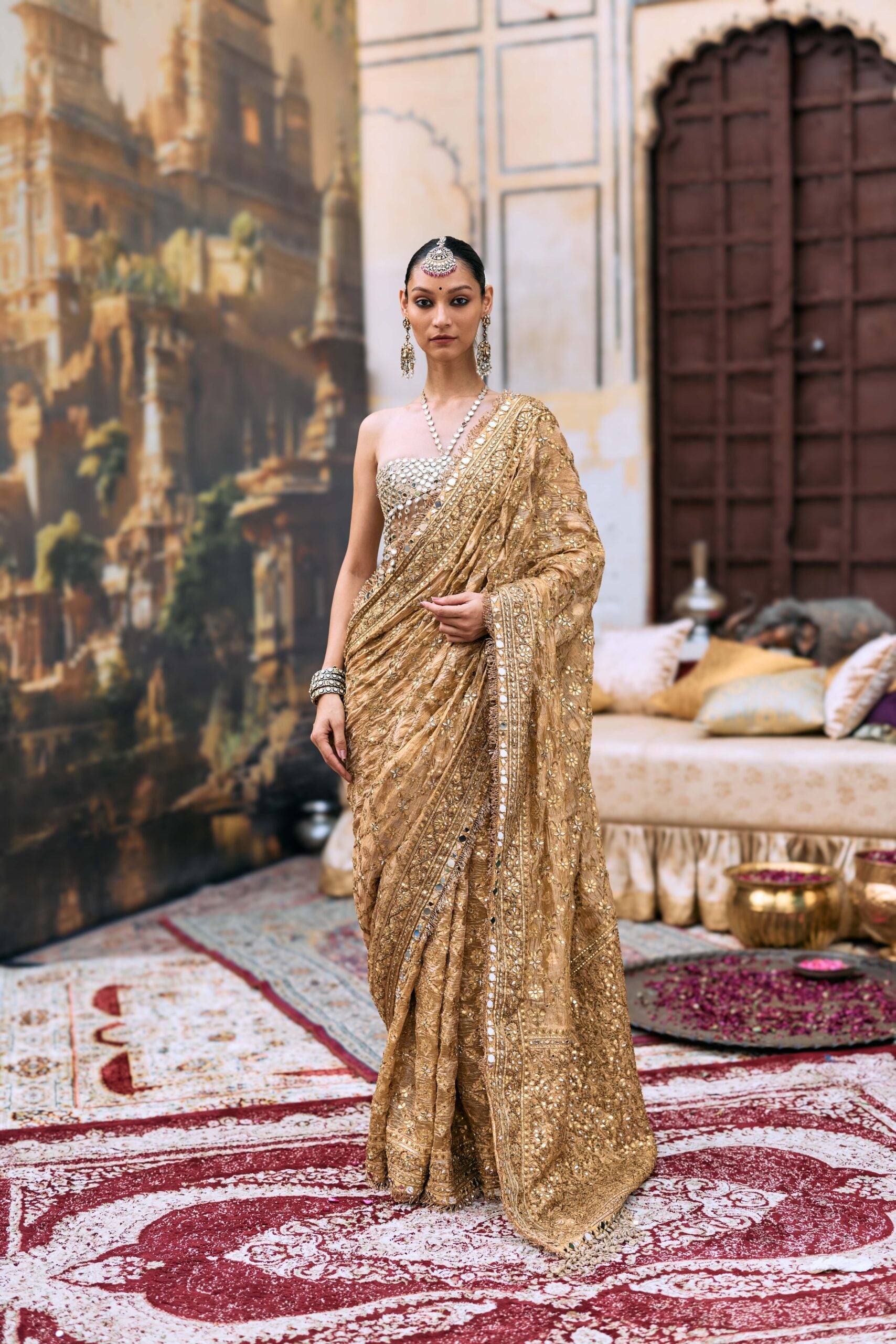Svarnaalata Saree Set-B