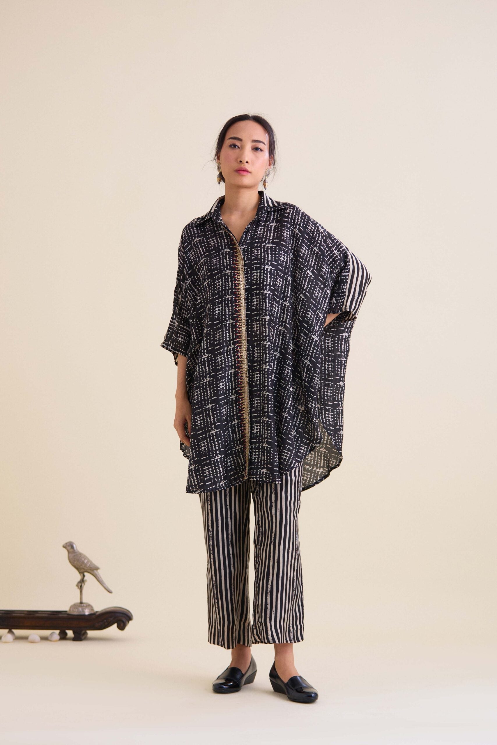 Lazy Circular Co-Ord SetW5BLWHPRCSCIR-01