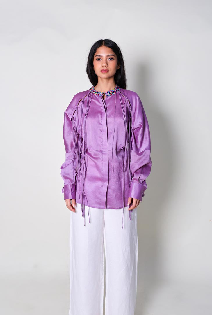 CMYK Tassles Shirt