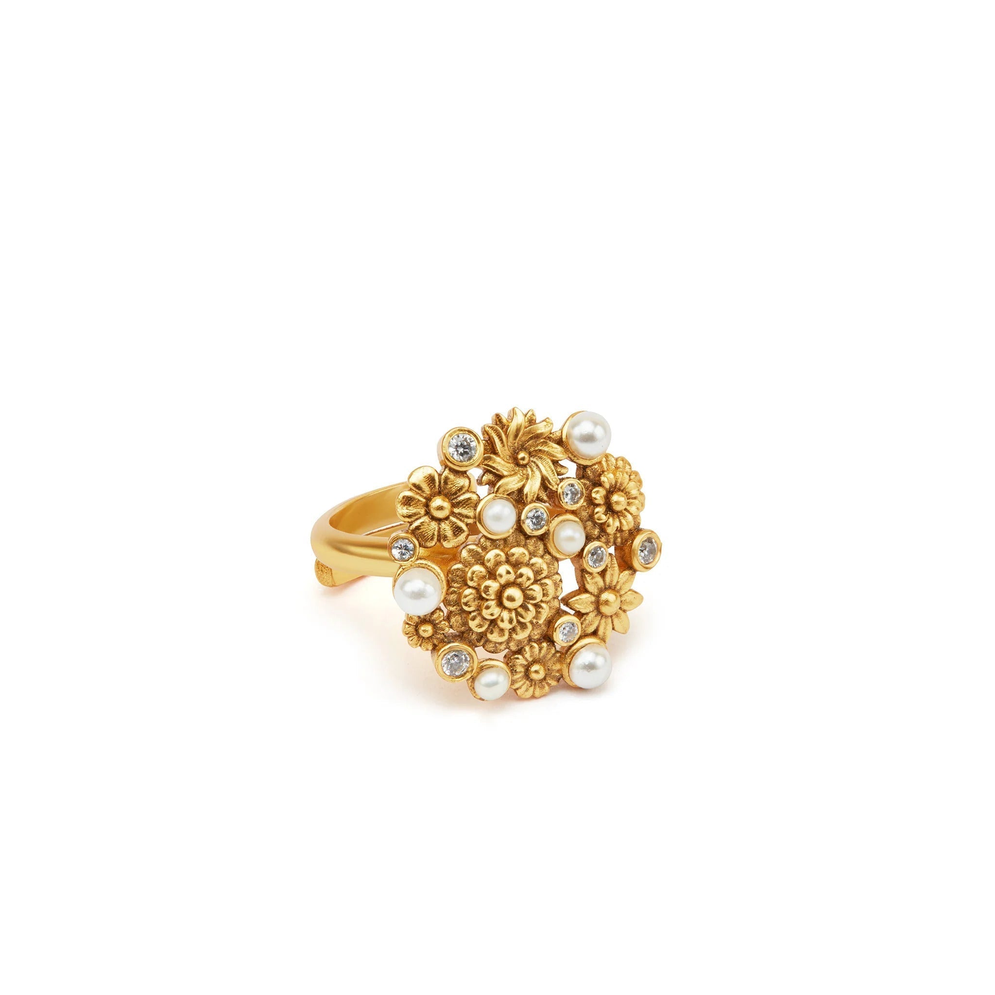 Image of Opaline Perla Ring By Ekaya Banaras