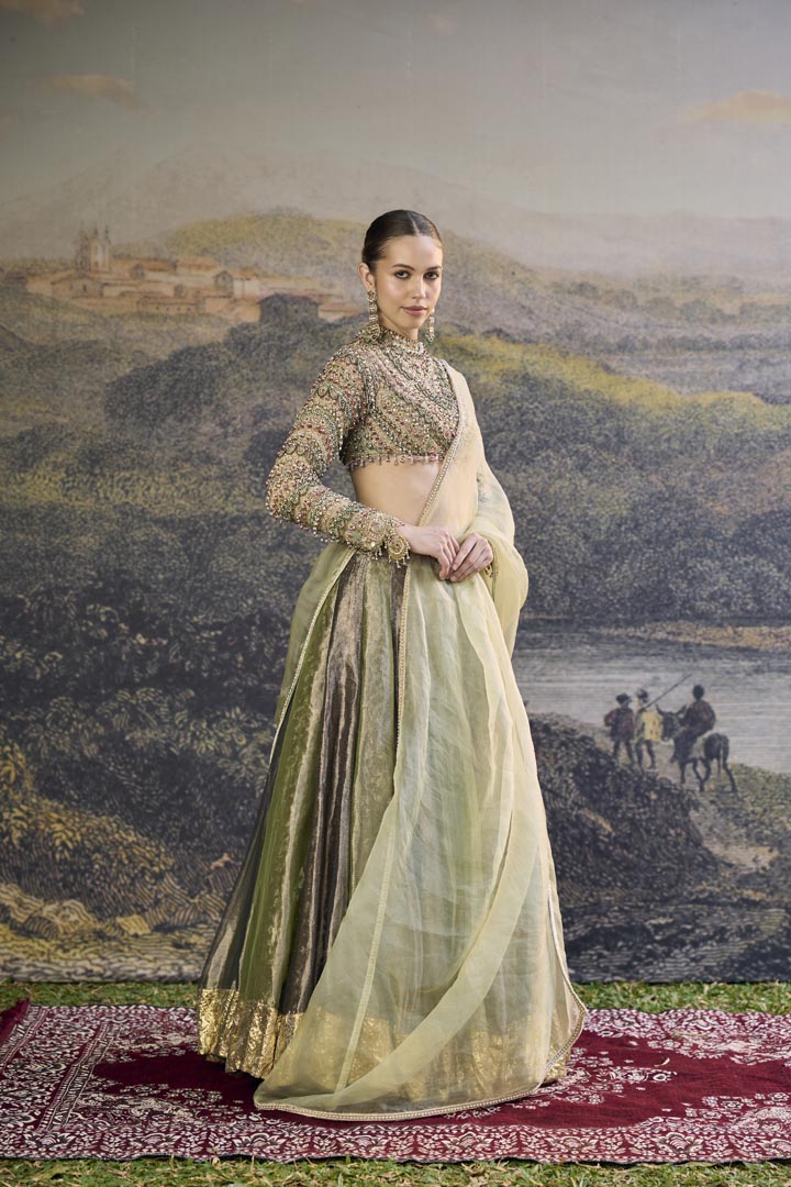 Zarreen Jadau Lehenga Set