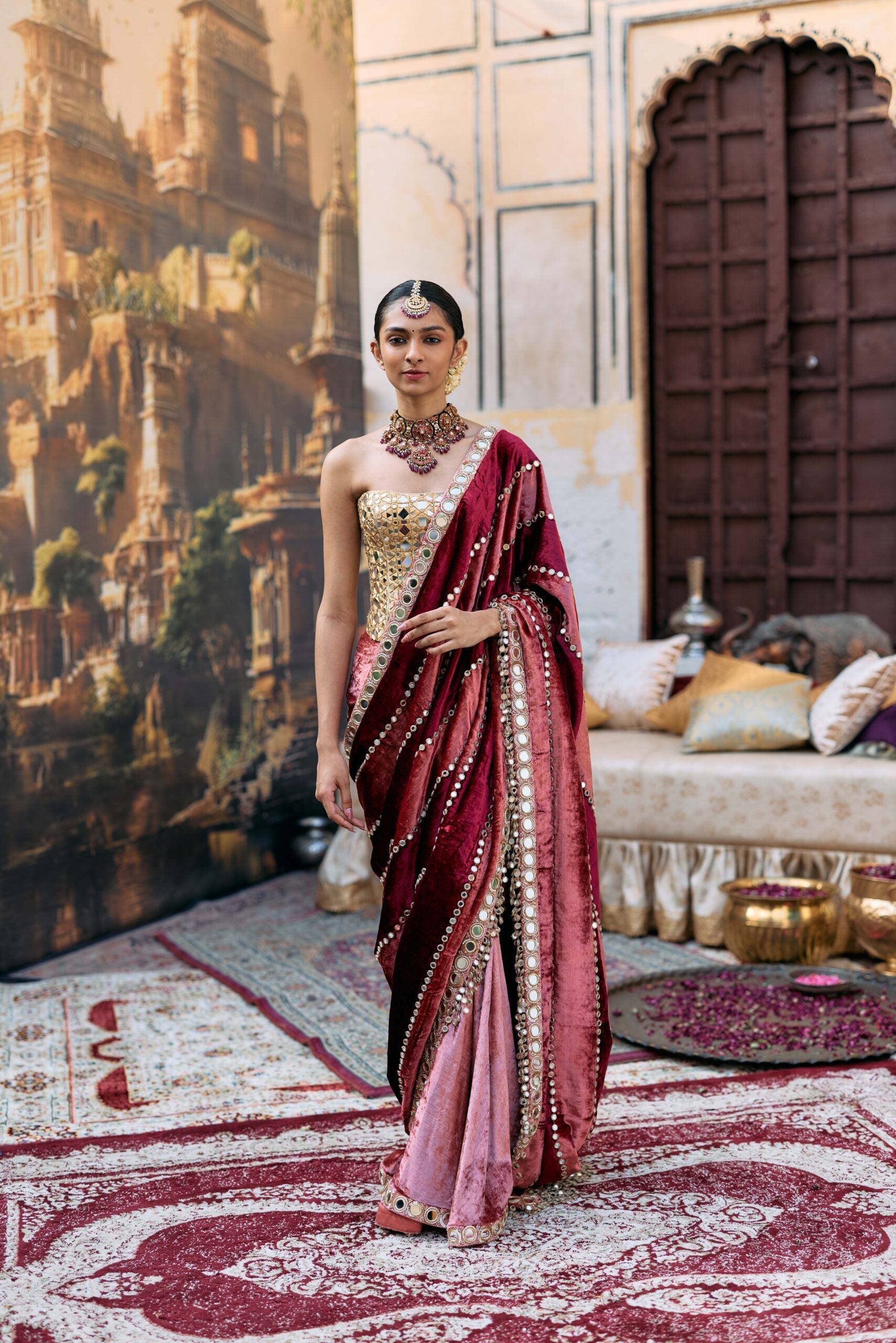 Tulika Saree Set