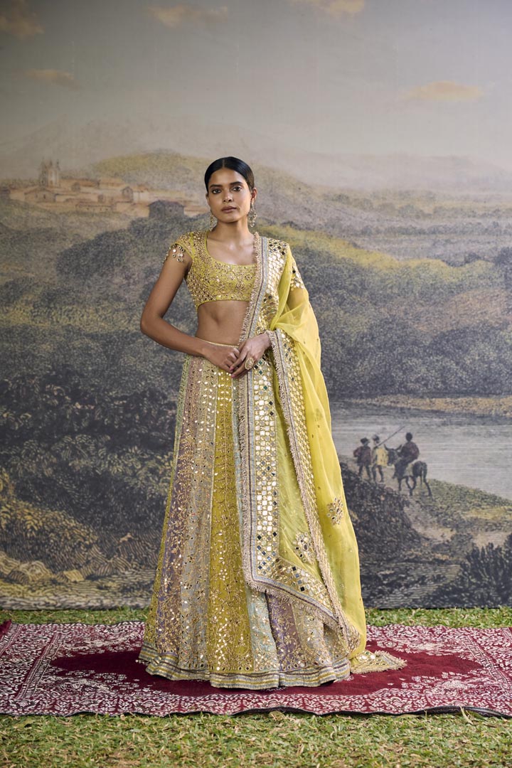 Rang Mahal Mirror Lehenga Set