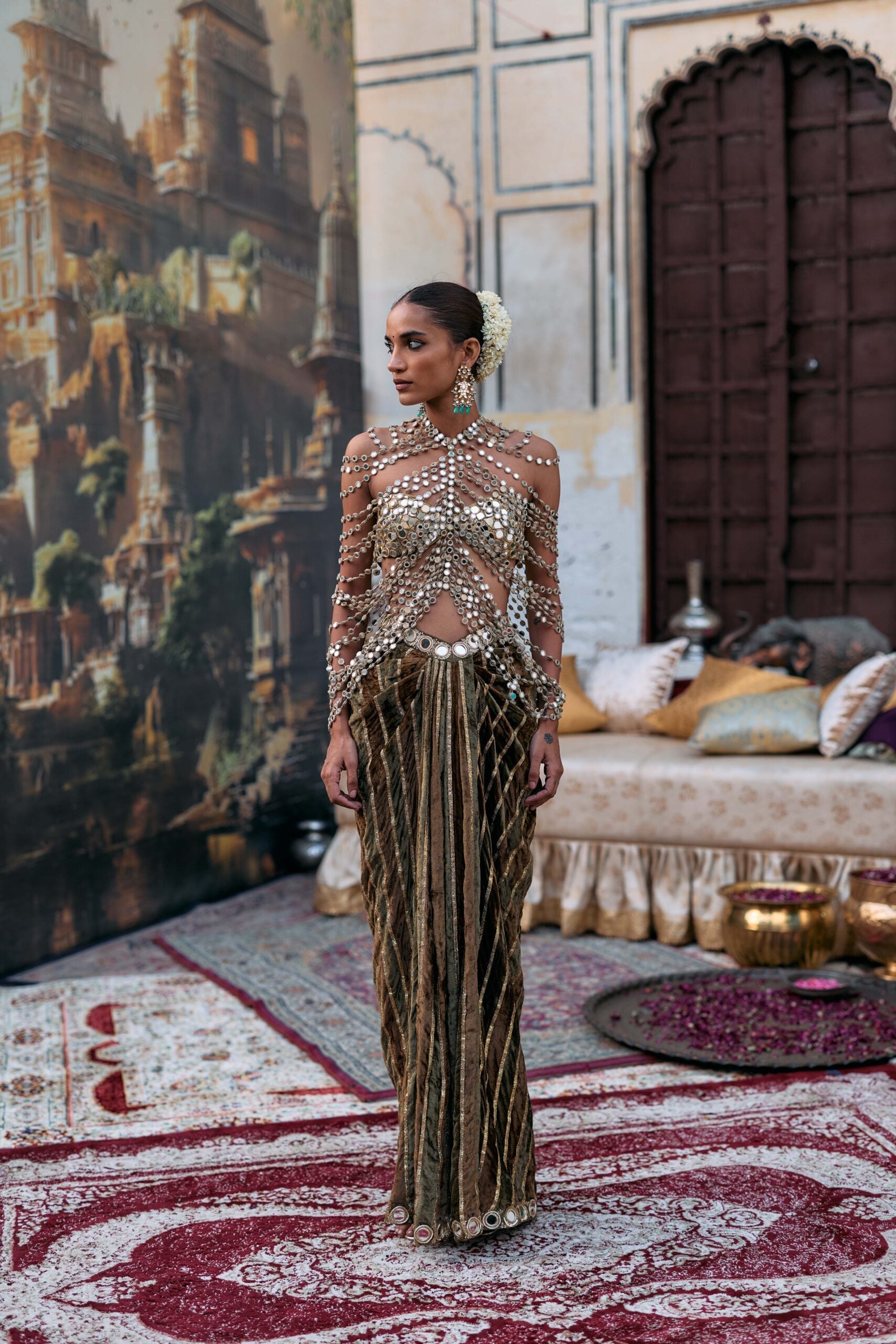 Ratnangi Skirt Set