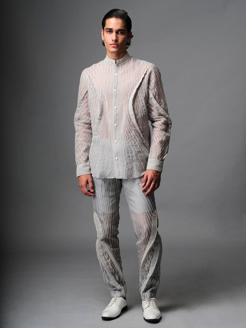 Organza Shirt & Trouser set