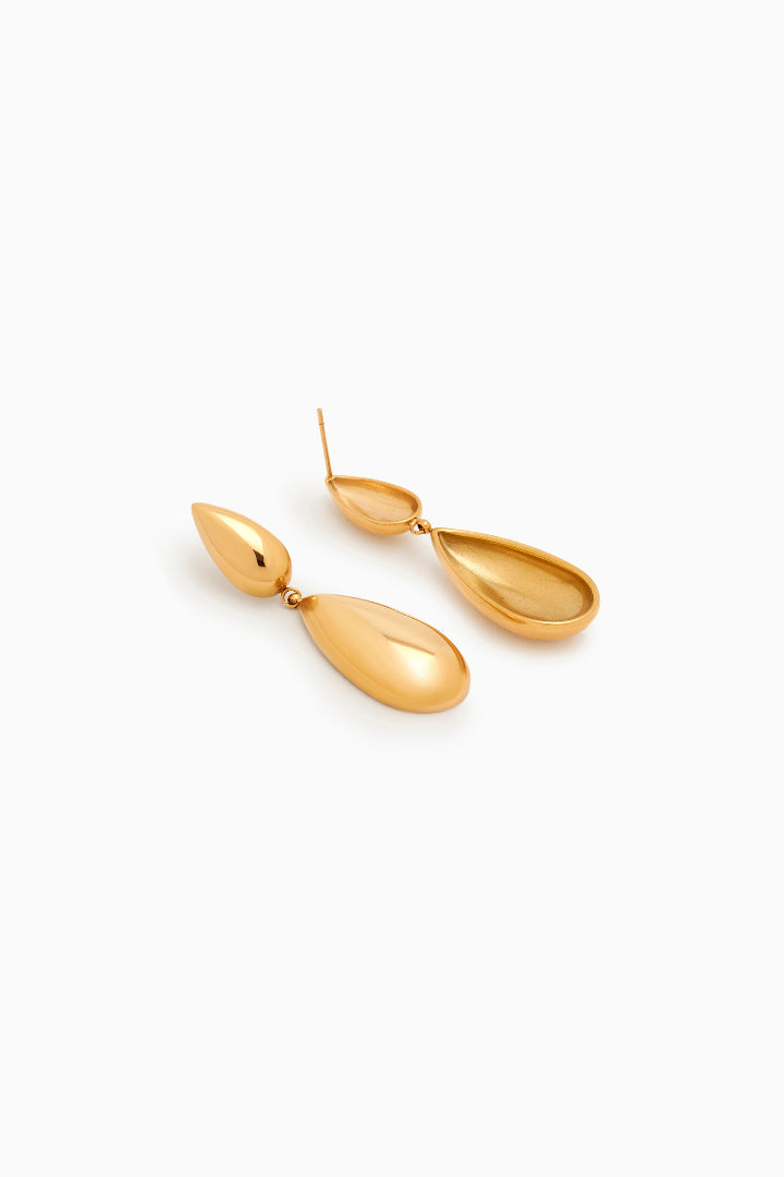 Golden tear drops