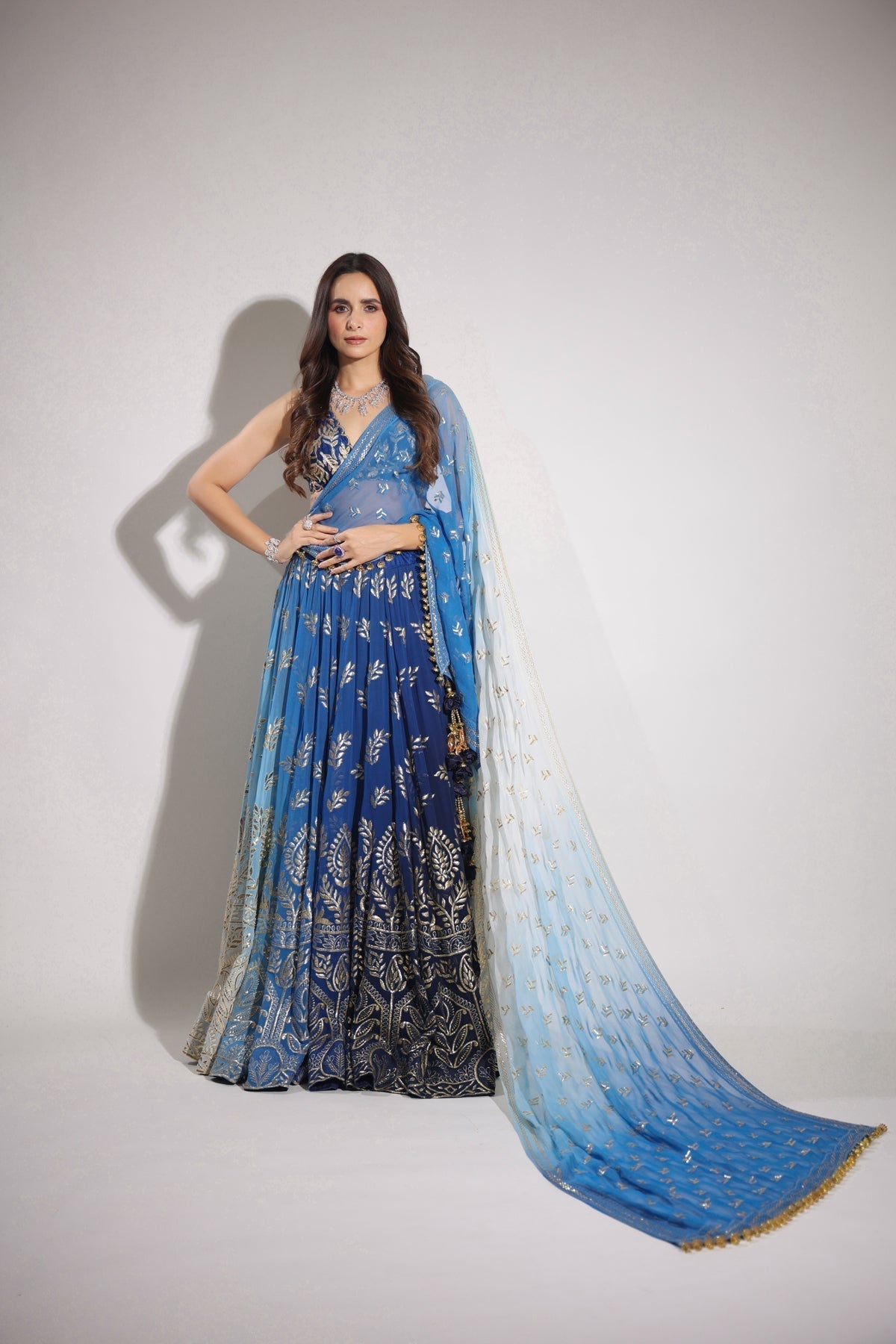 Image of Haseena manike ombre lehenga