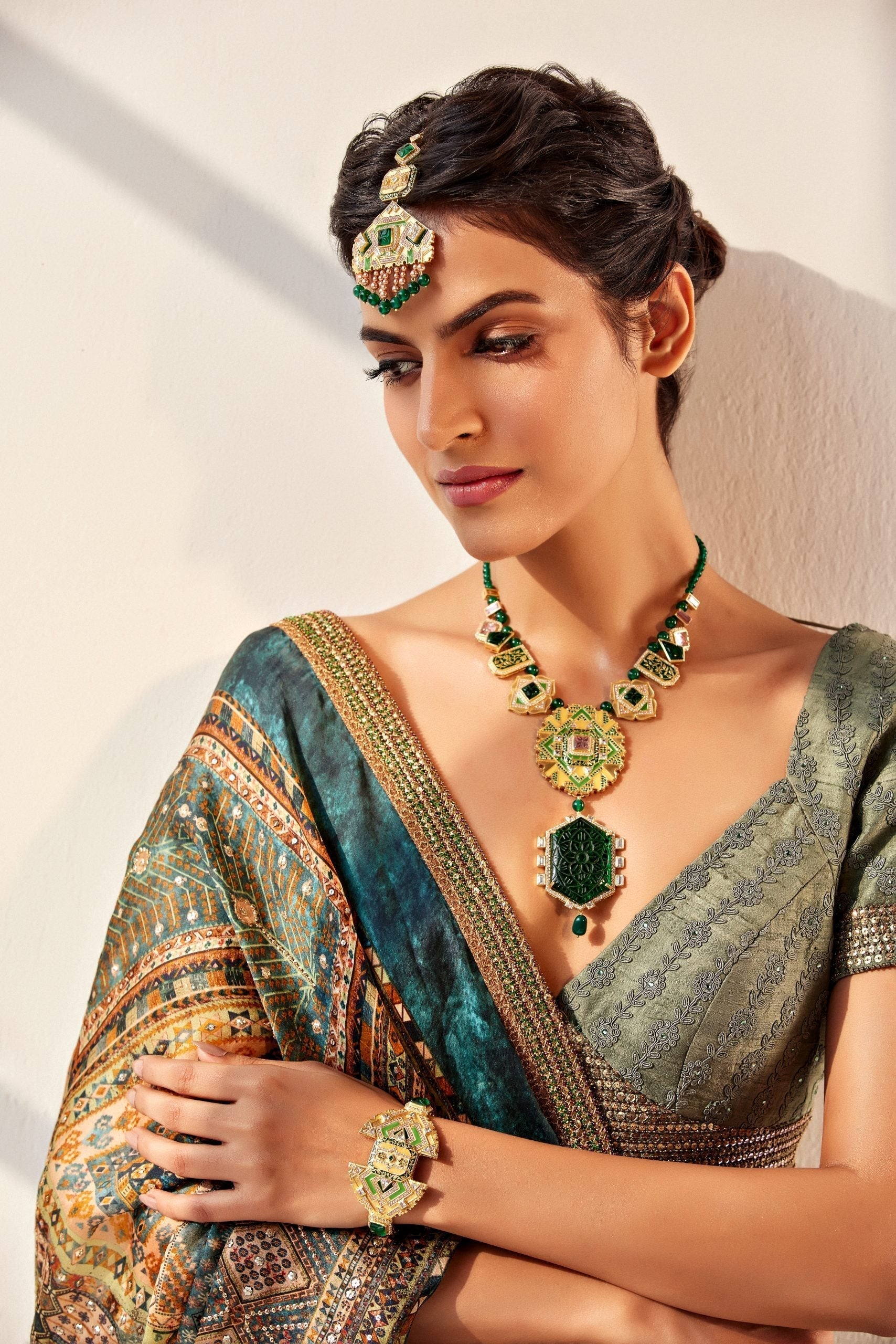 Image of Rumeli Statement Necklace By Suneet Varma