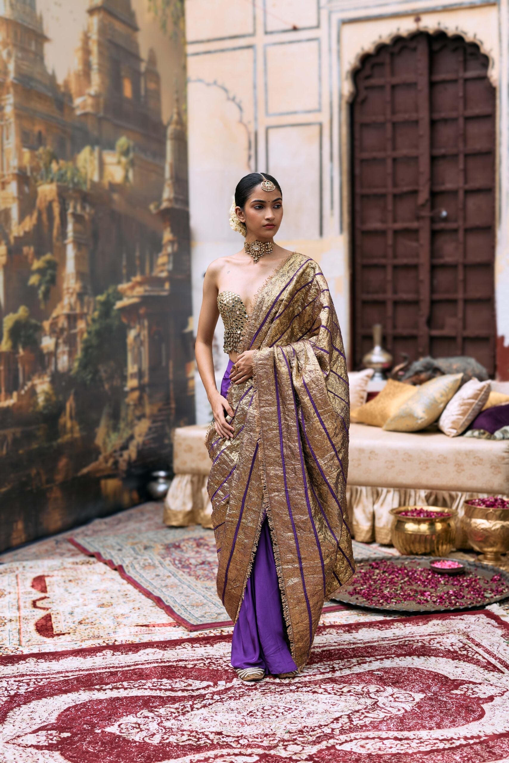 Svarnaalata Saree Set