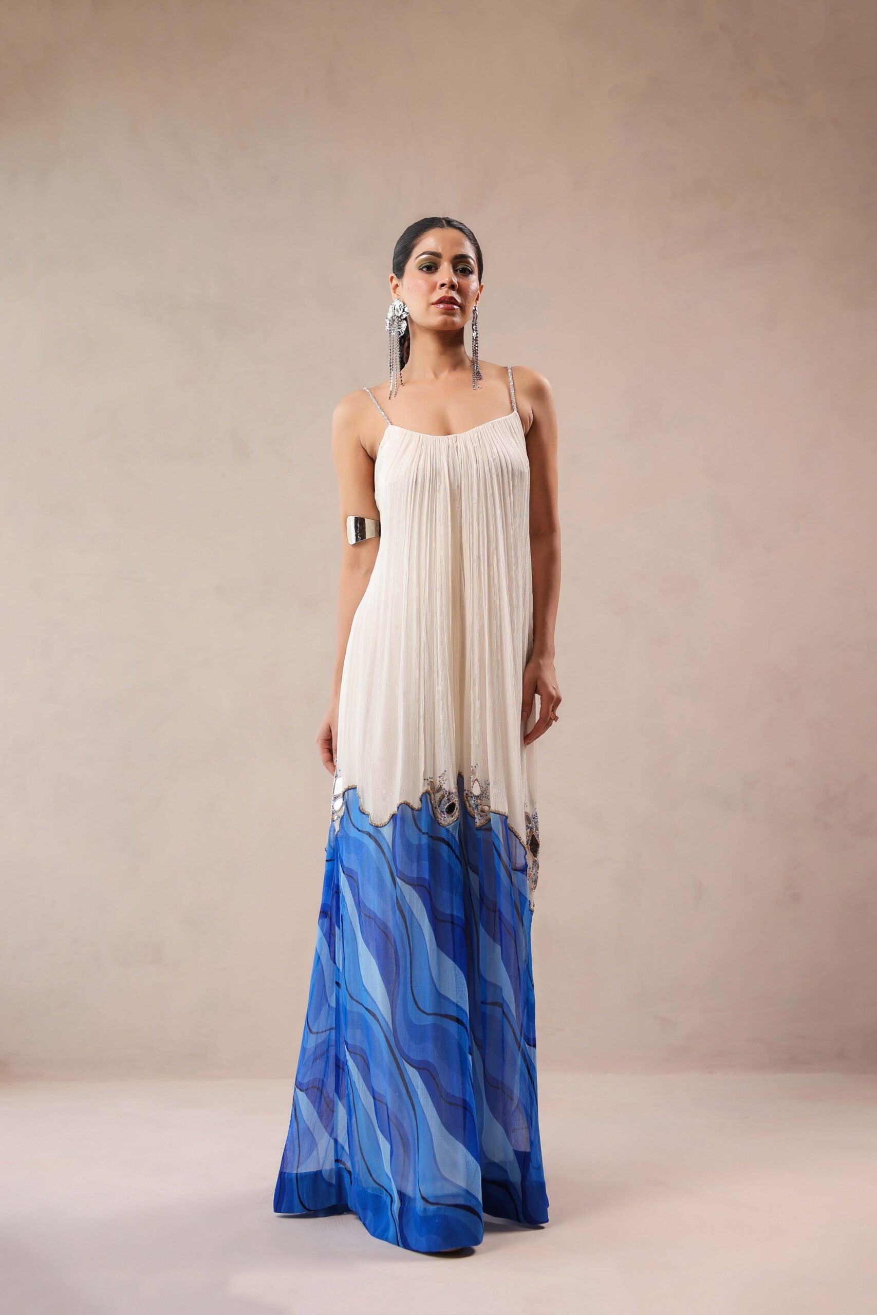 The L.A Bling Mirror ruched jumpsuit