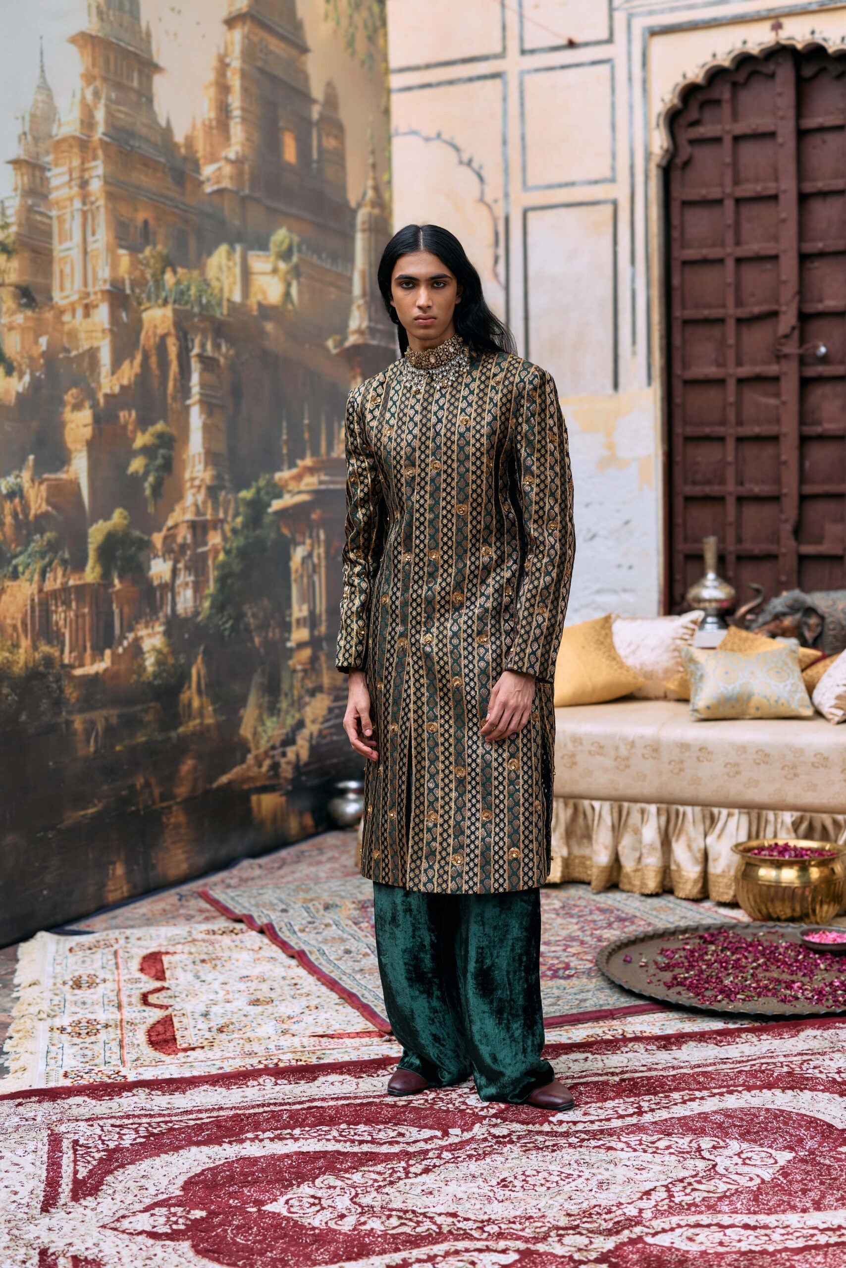 Vajra Sherwani Set-B