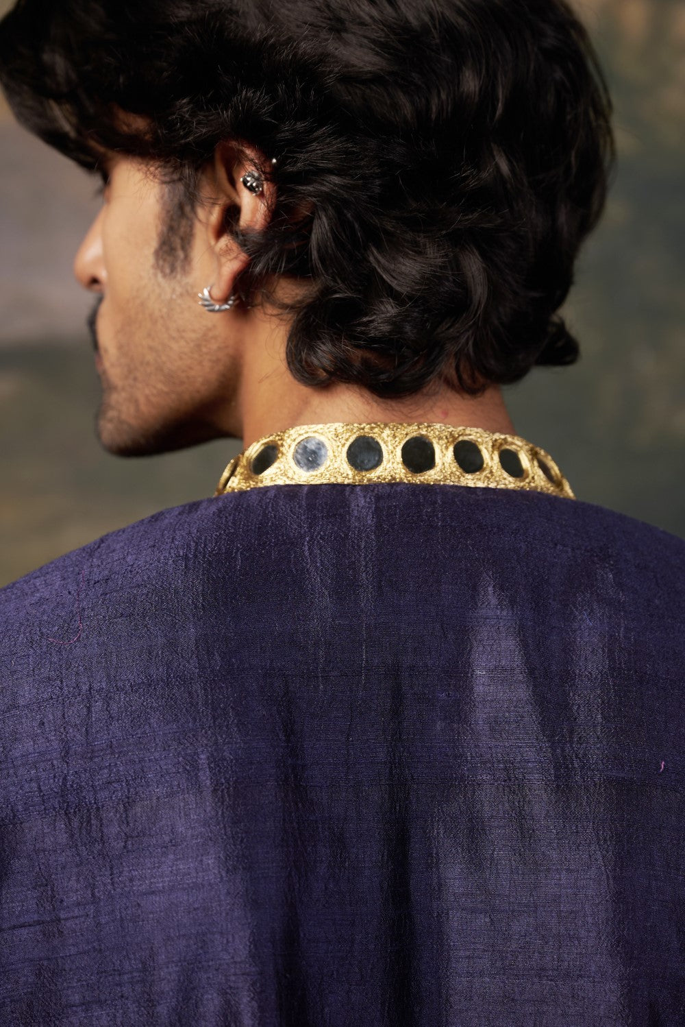 Heavy Mirror Work Kurta with Matching Pyjama