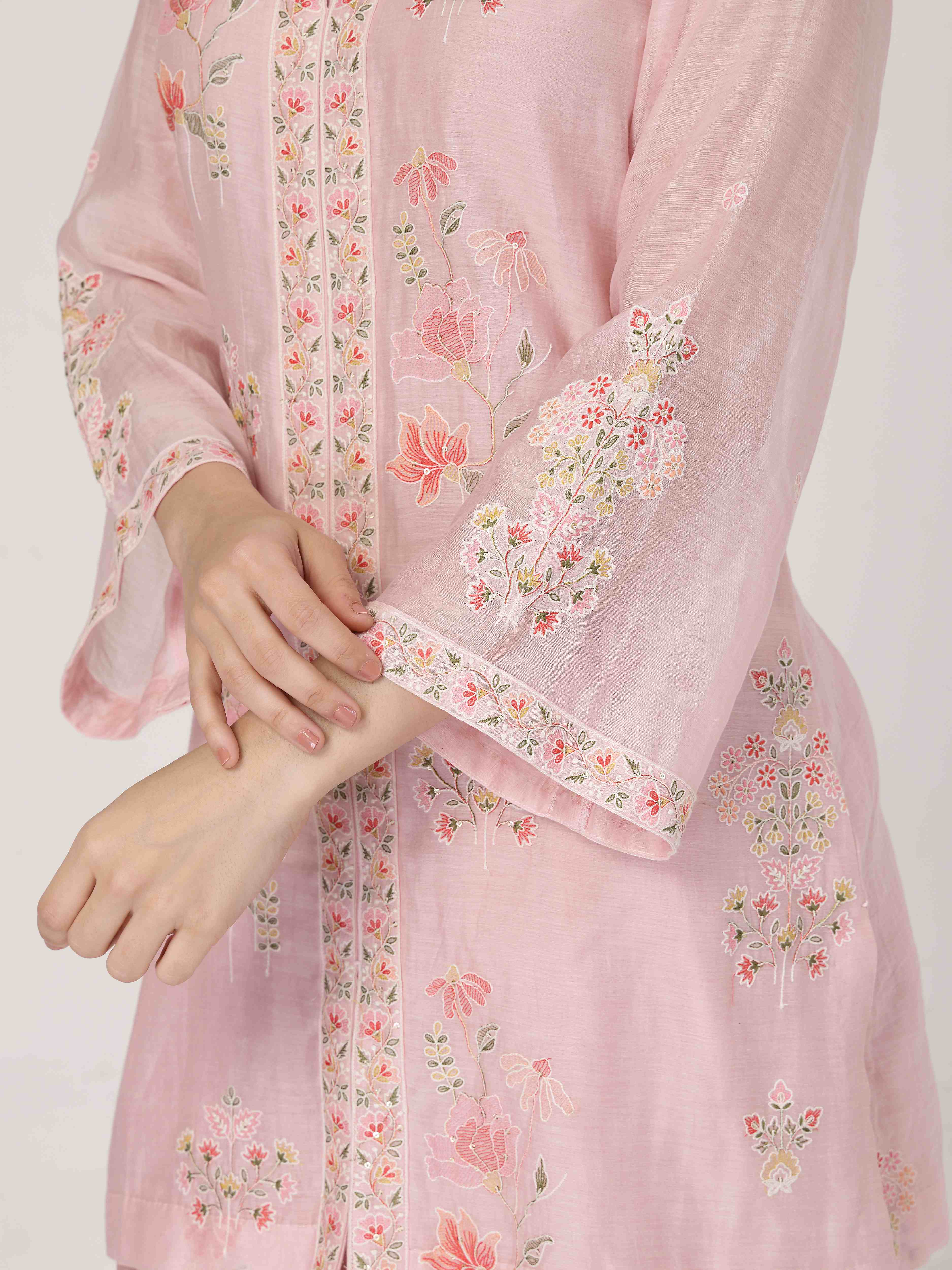 Pearl Pink Suit Set