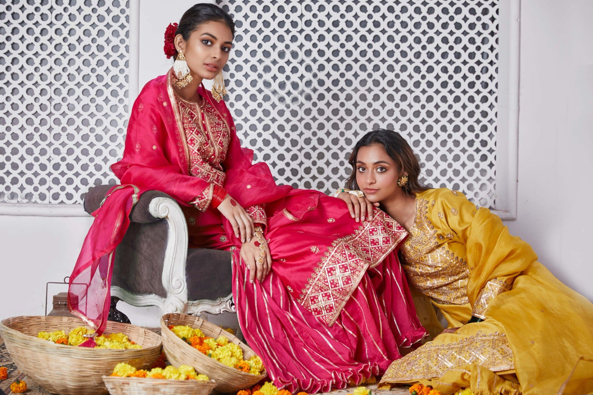 Signature sharara set