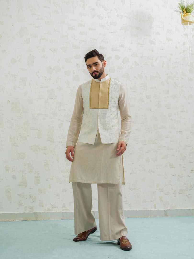 Ochre Patch Semicircle Bundi set