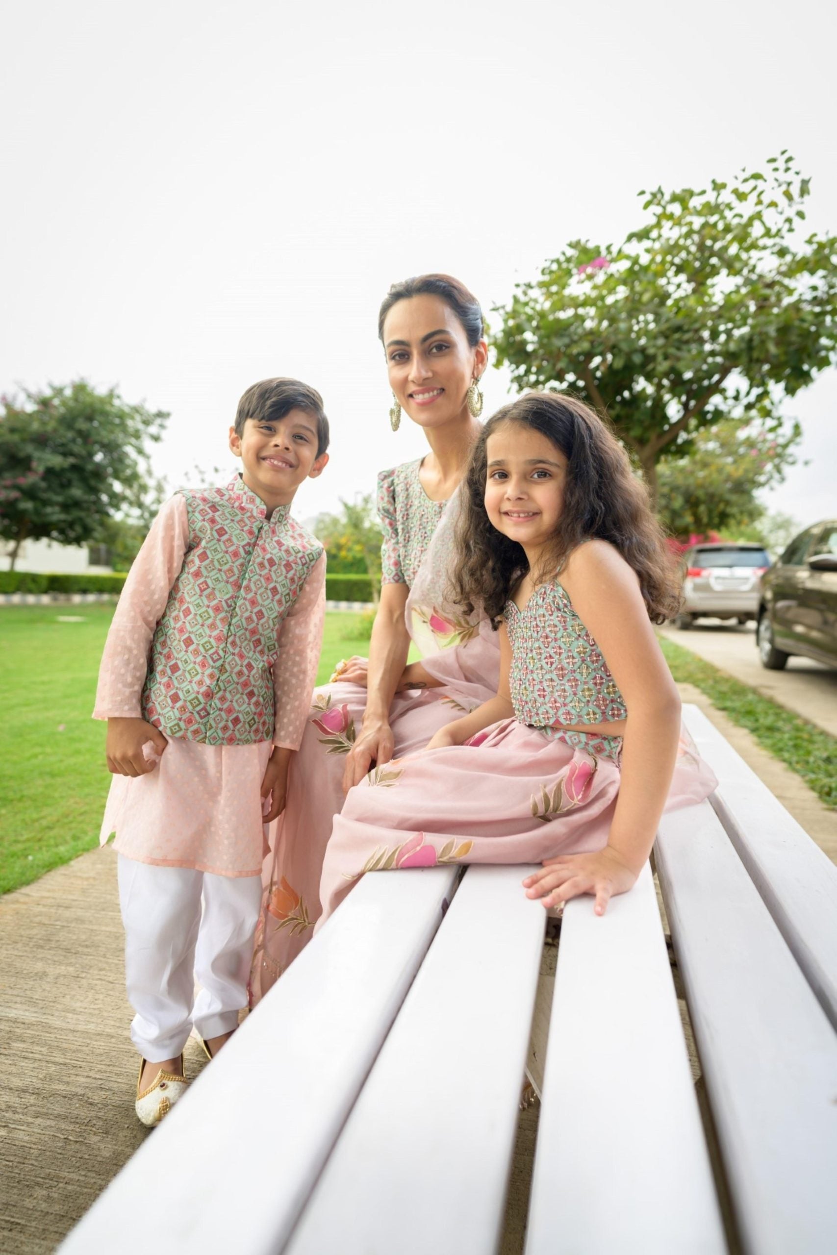 Nehru jacket with Kurta pyjama