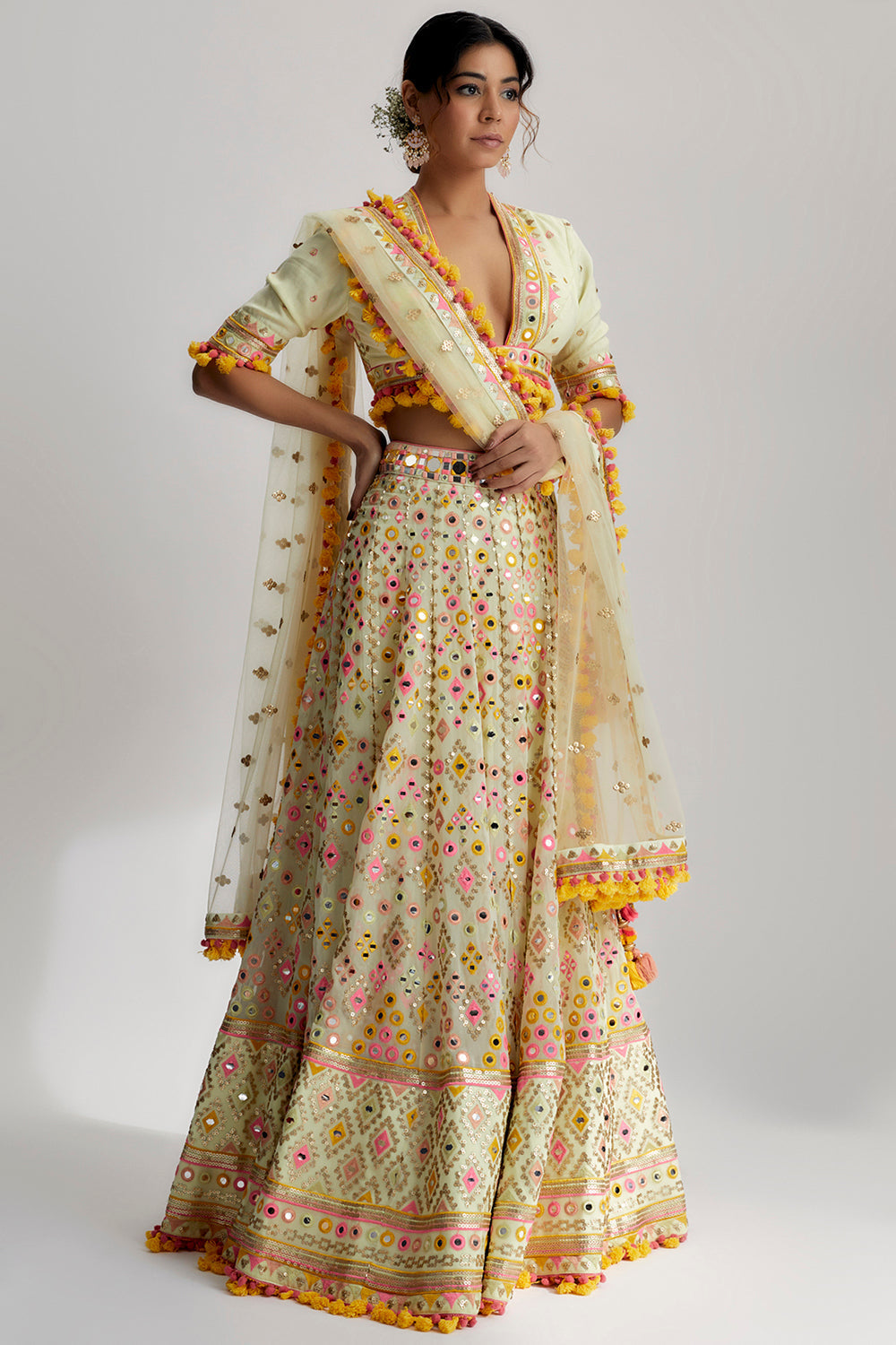 Aneha Mela Lehenga Set - Auraya Fashion 