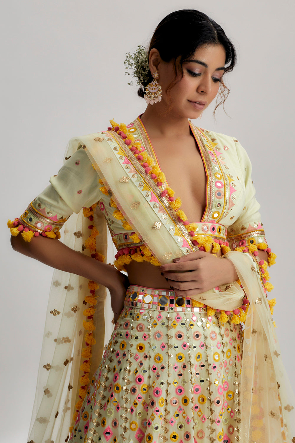Aneha Mela Lehenga Set - Auraya Fashion 
