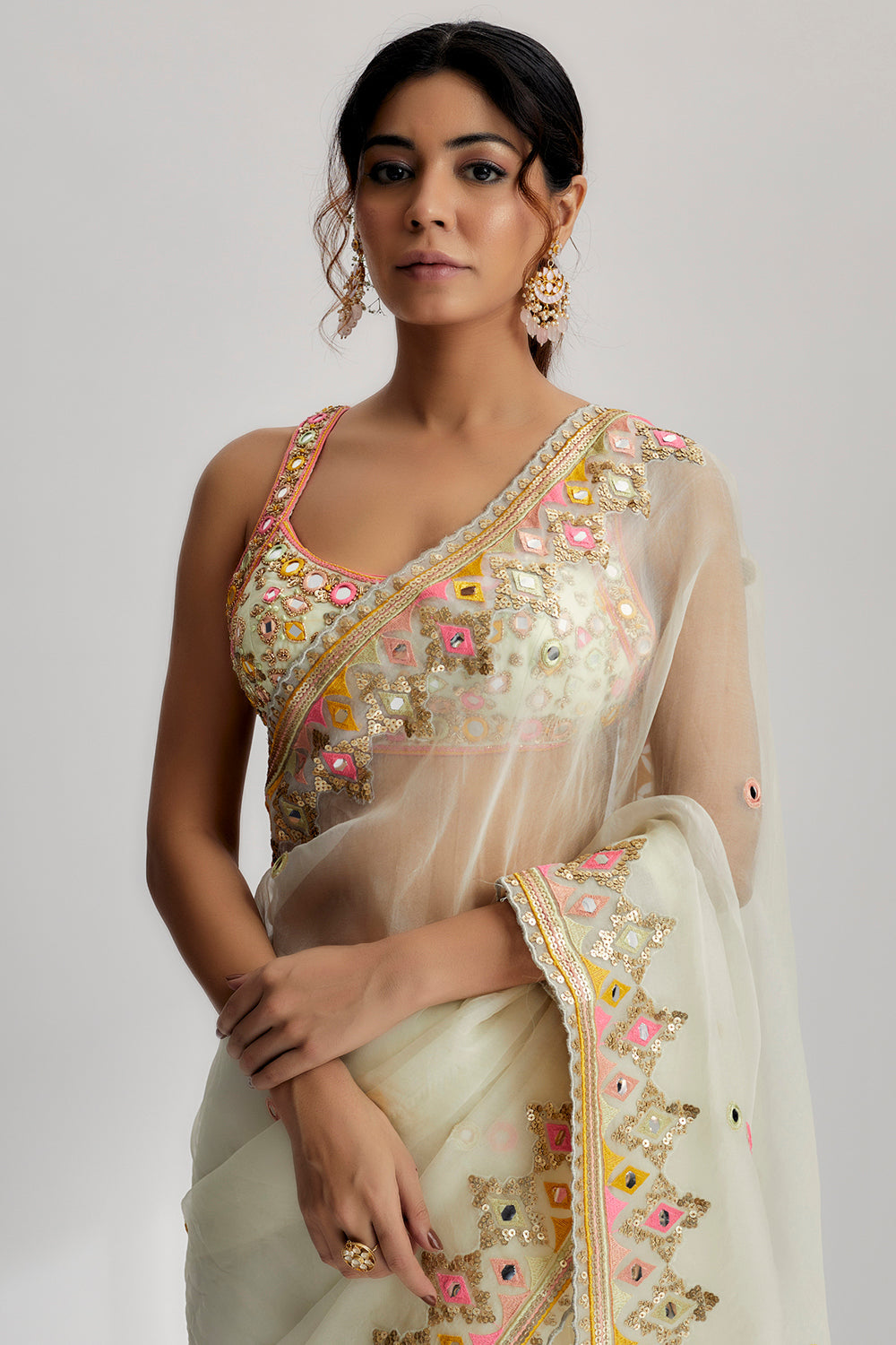 Maahi Saree Set - Auraya Fashion 