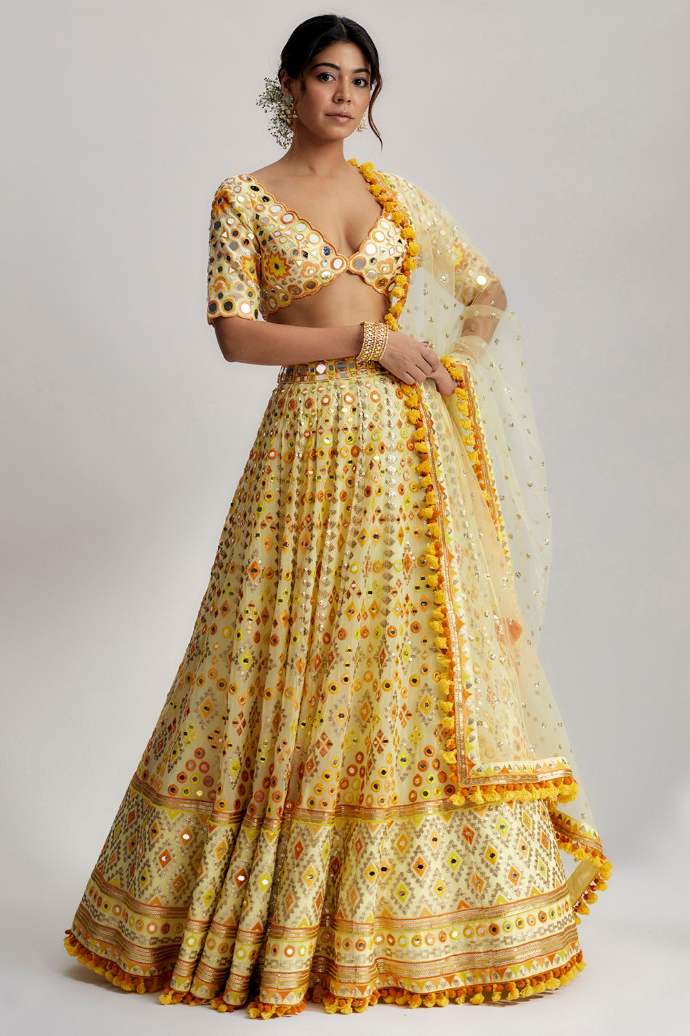 Anha Lehenga Set - Auraya Fashion 