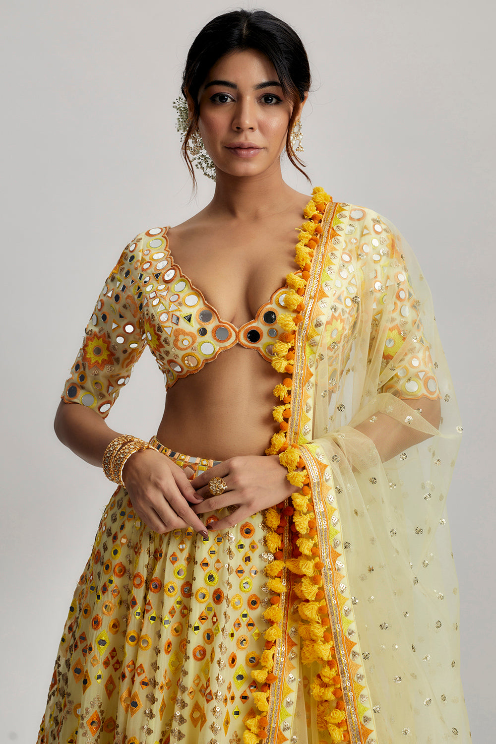 Anha Lehenga Set - Auraya Fashion 