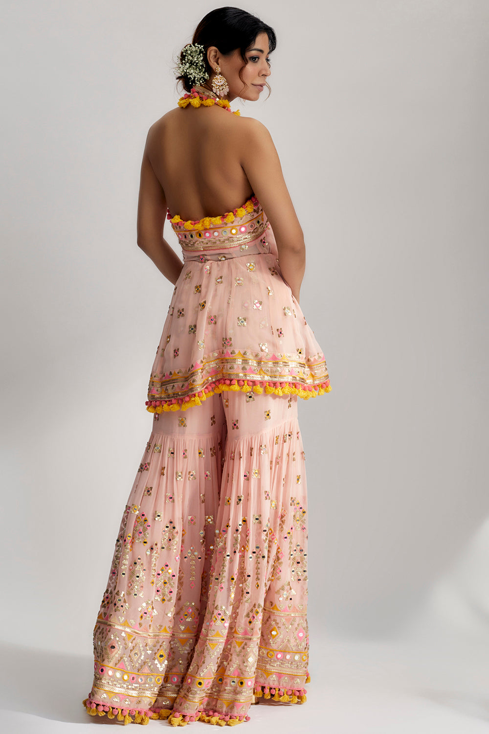 Ishana Sharara Set - Auraya Fashion 