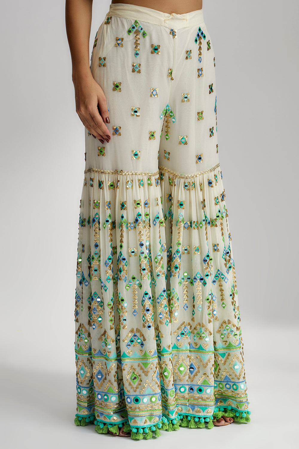 Pritika Sharara Set - Auraya Fashion 