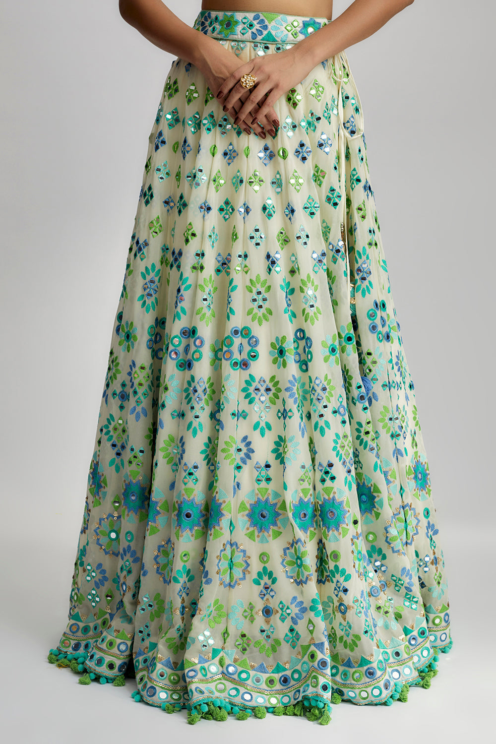 Aanya Mela Lehenga Set - Auraya Fashion 