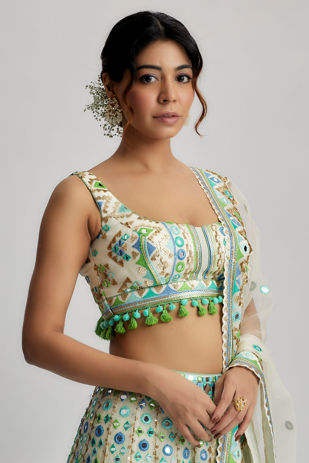Aanya Mela Lehenga Set - Auraya Fashion 