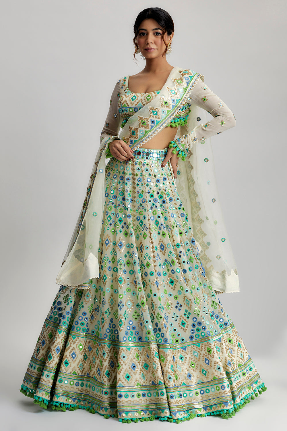 Alani Lehenga Set - Auraya Fashion - Gopi Vaid - 