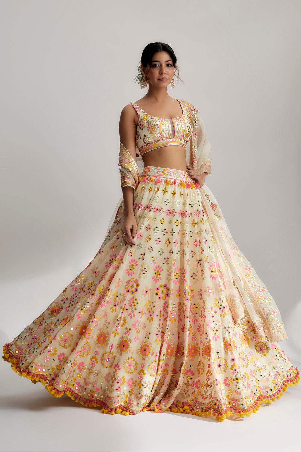 Anika Mela Lehenga Set - Auraya Fashion 