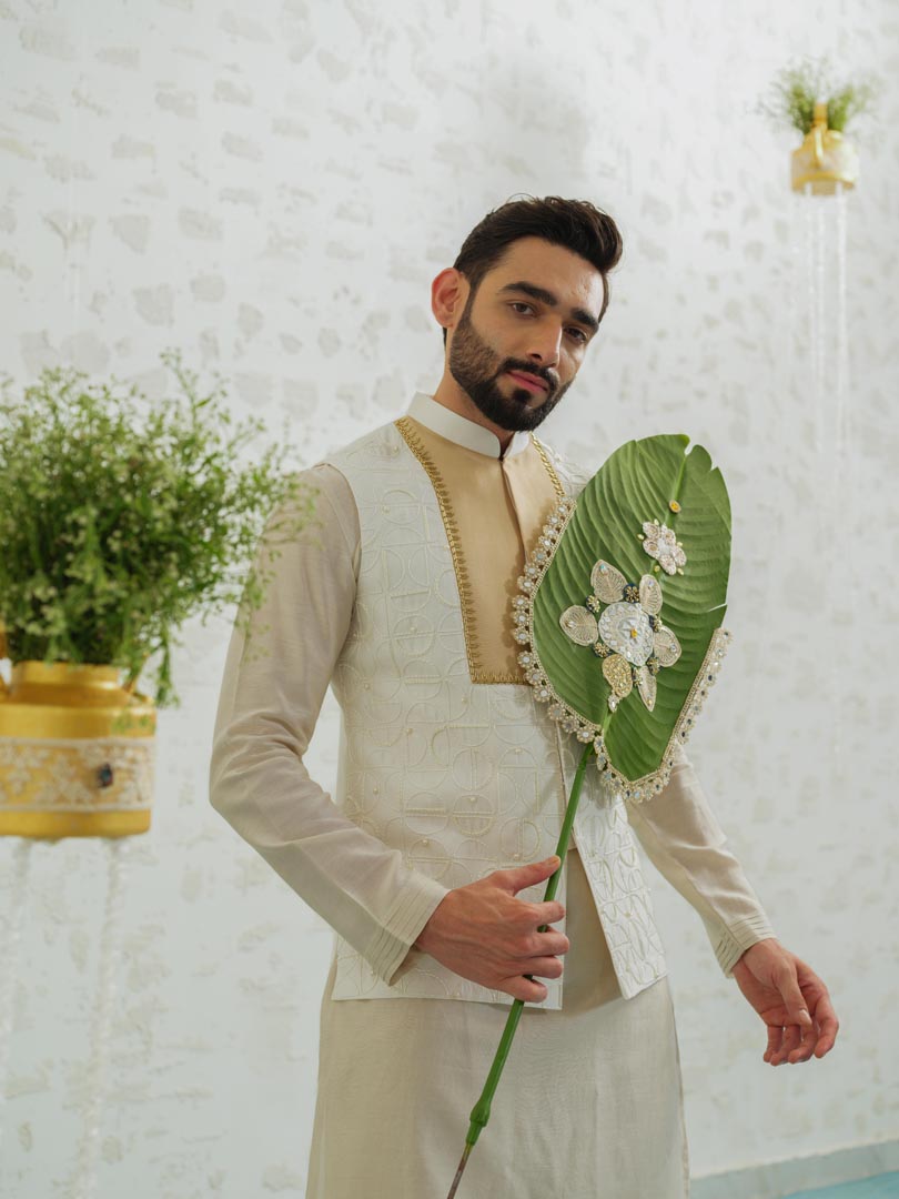 Ochre Patch Semicircle Bundi set