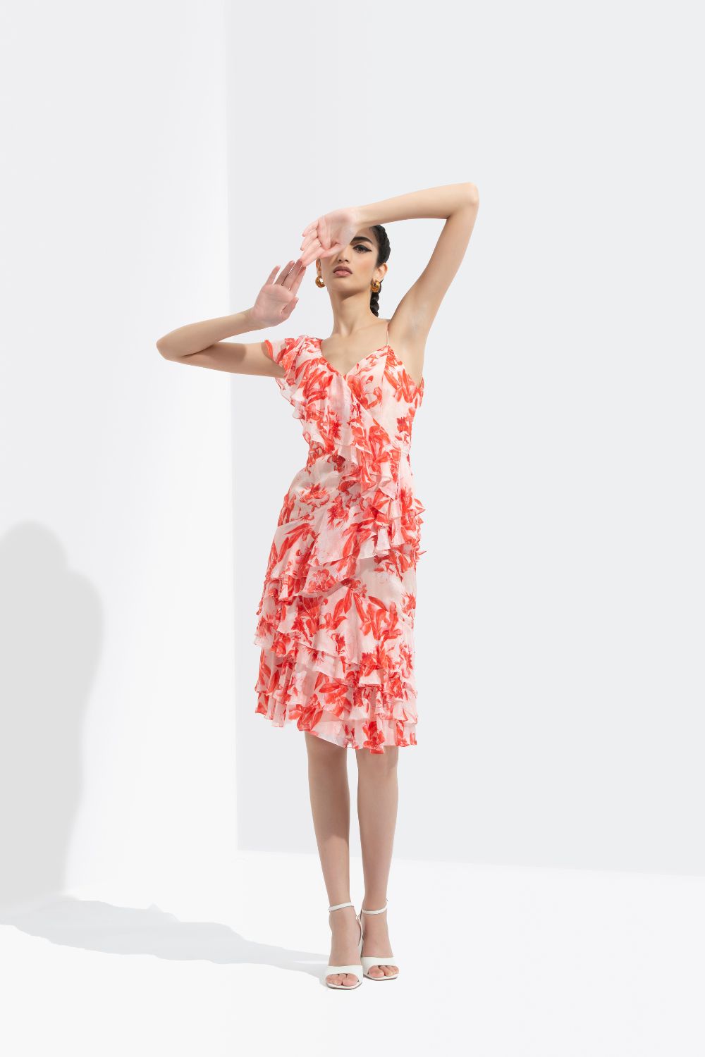 Mirrai Printed Dress