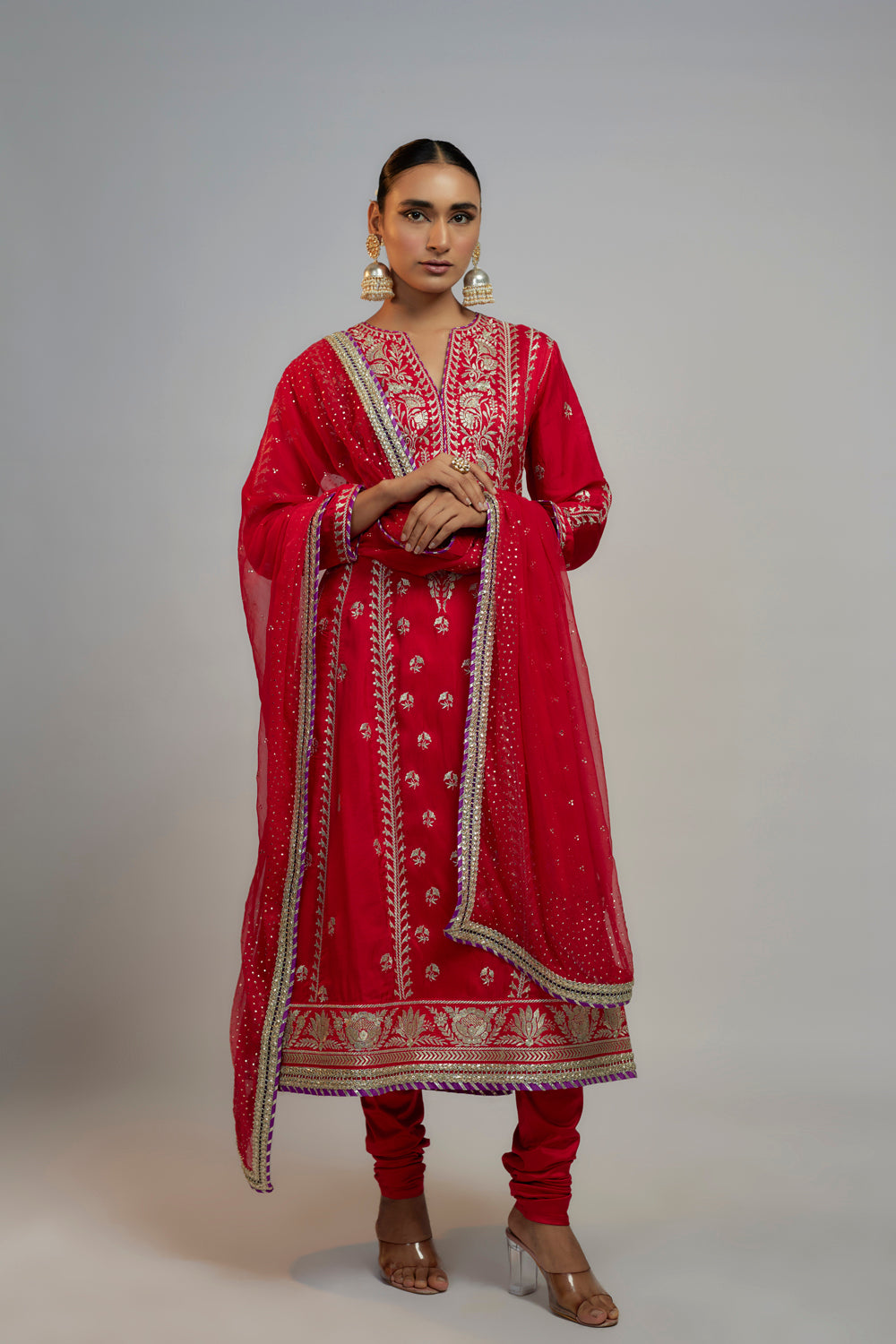 Golconda Aarohi Ag Set - Auraya Fashion 