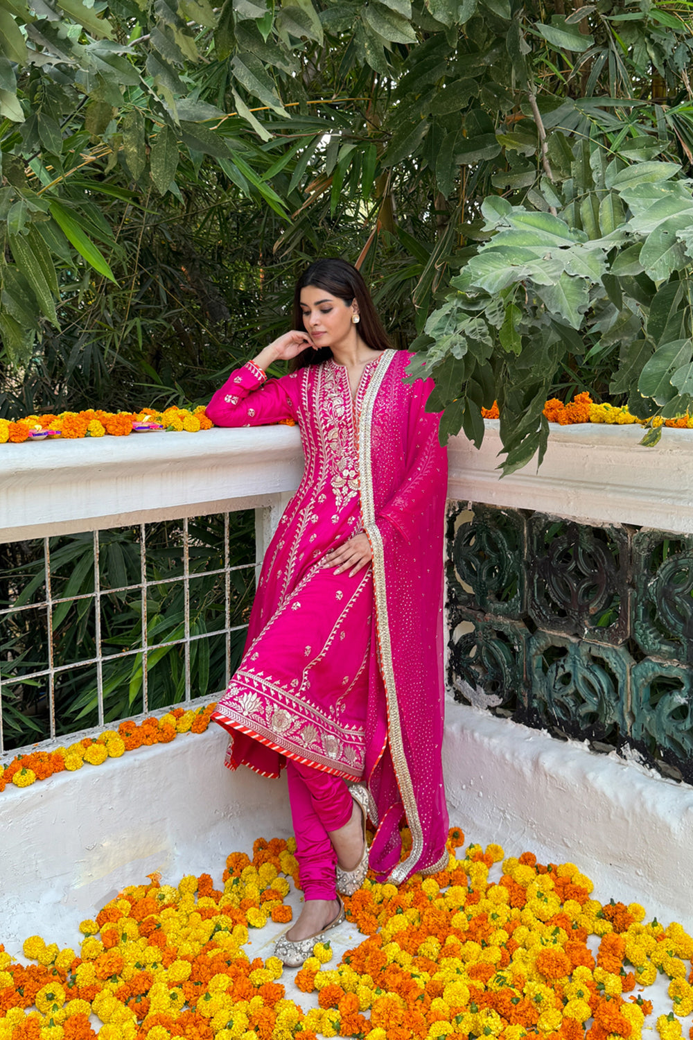 Golconda Aarohi Ag Set - Auraya Fashion 