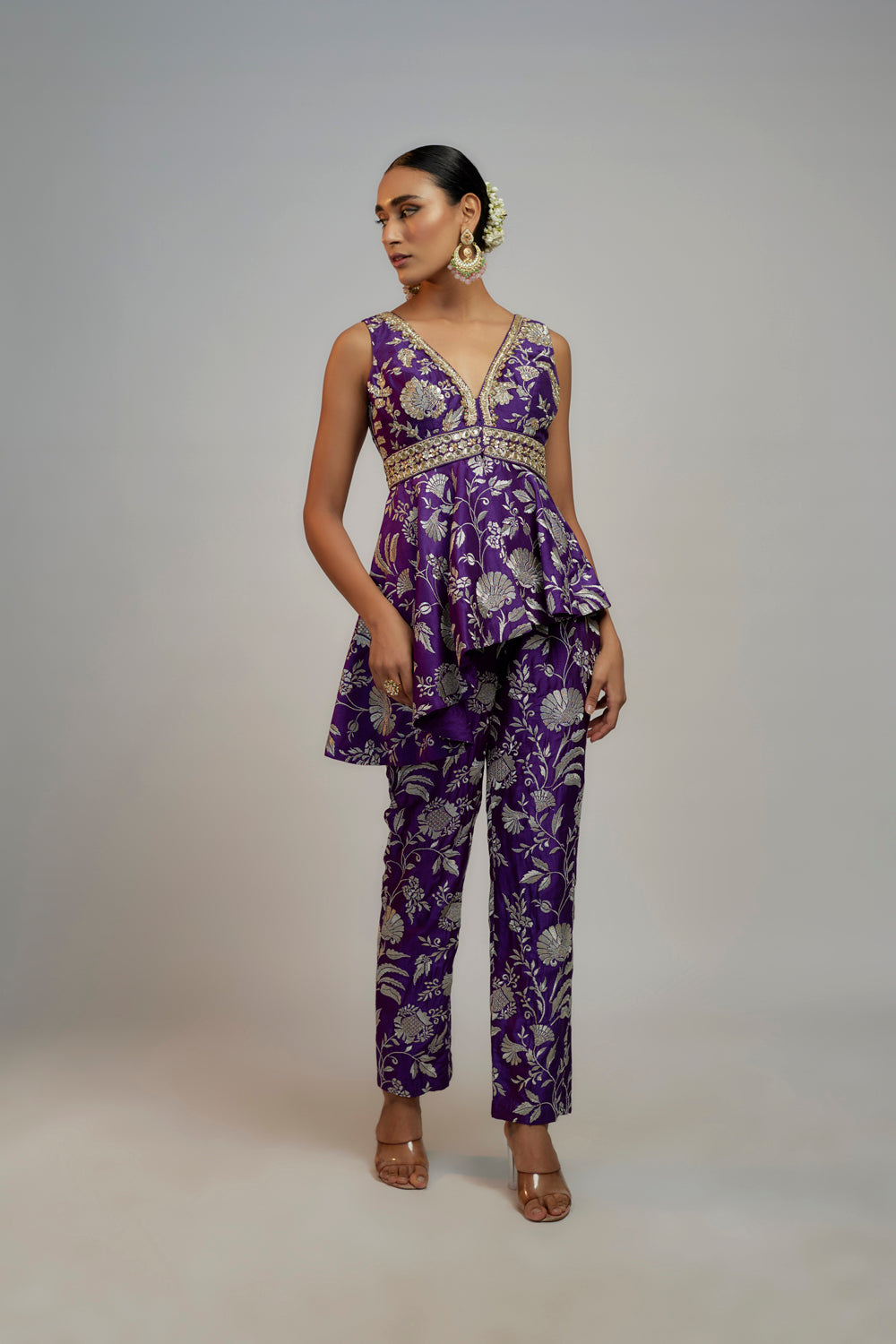 Golconda Adveta Pant Set - Auraya Fashion 